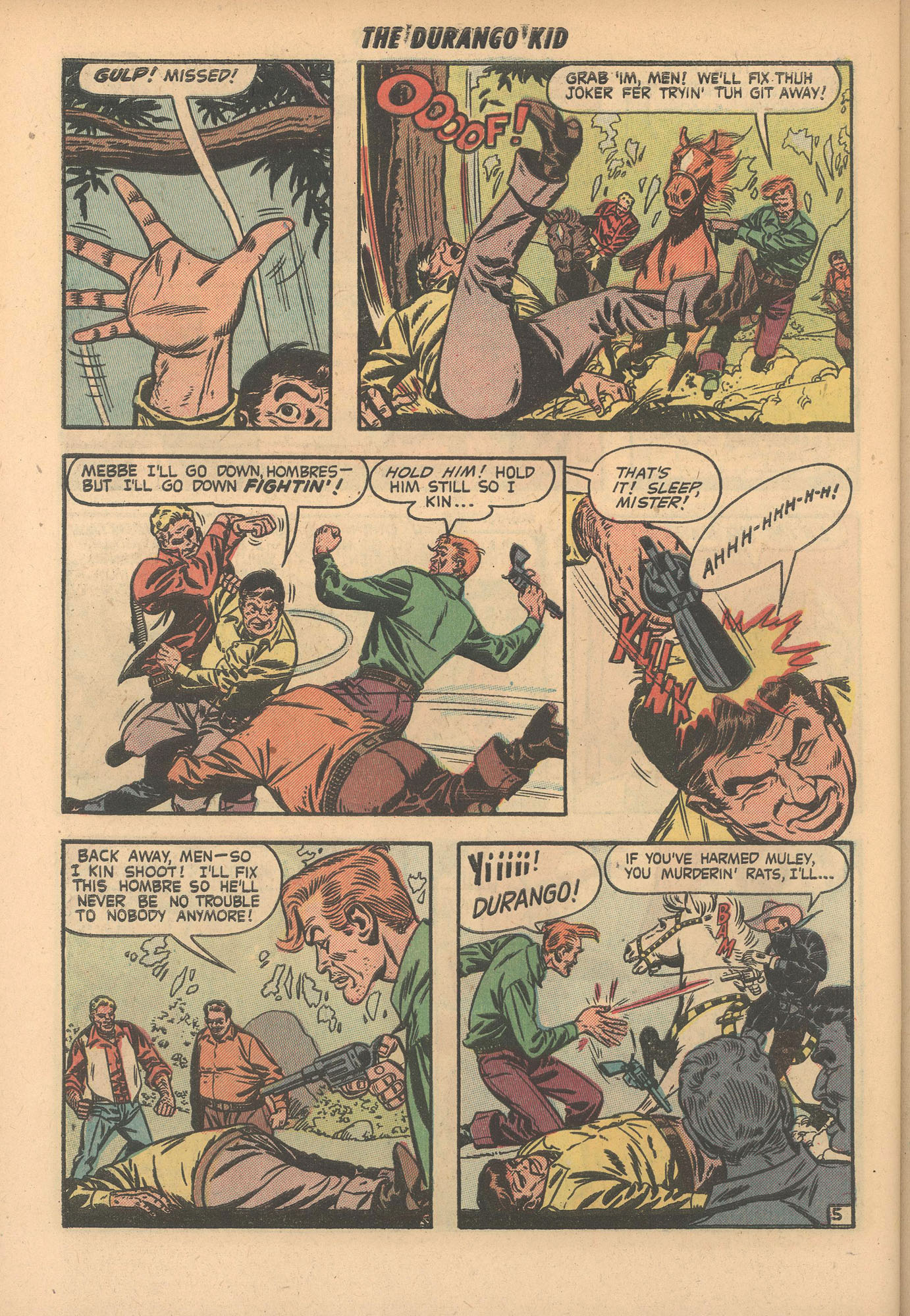 Read online Charles Starrett as The Durango Kid comic -  Issue #16 - 32