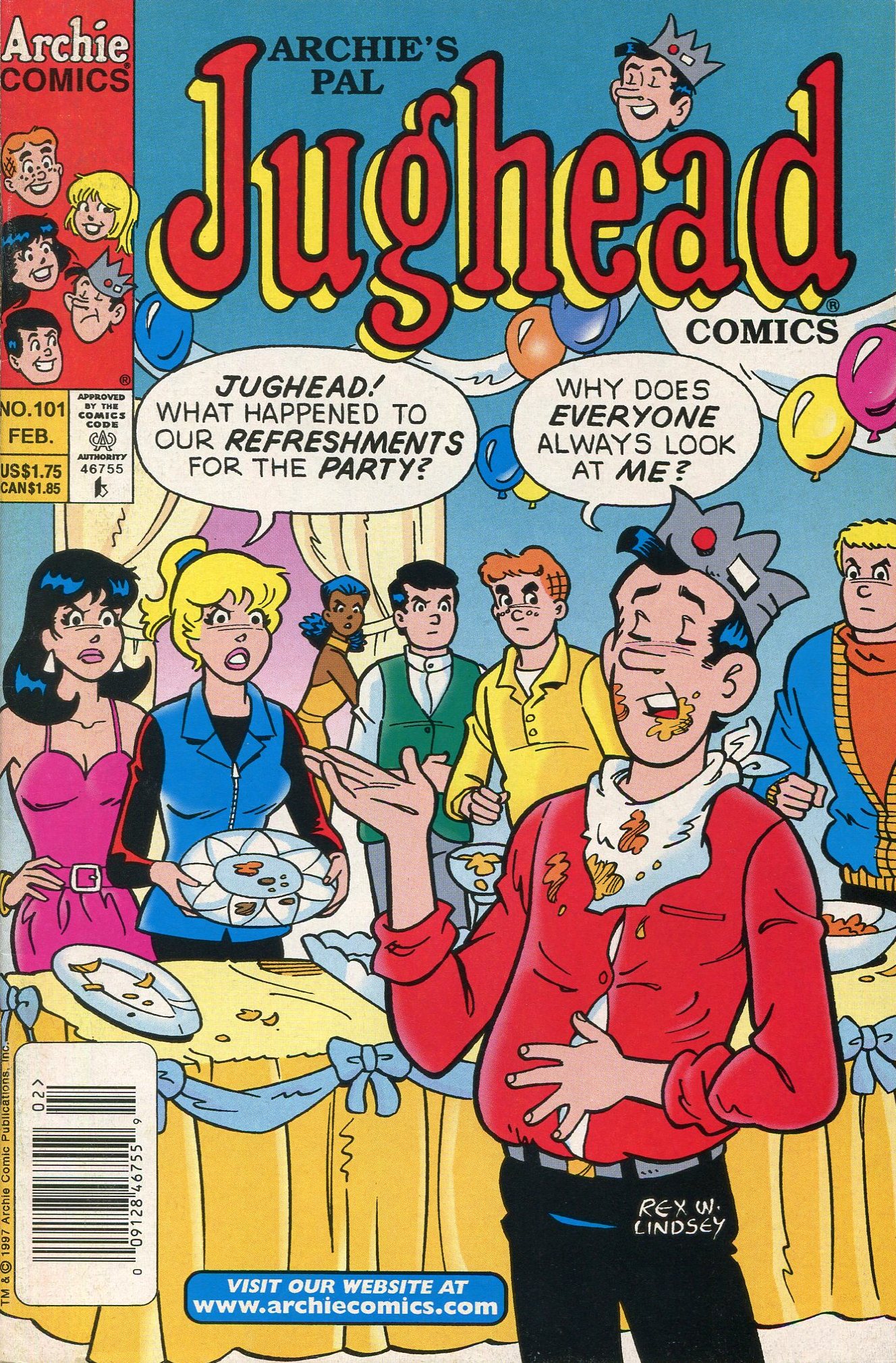 Read online Archie's Pal Jughead Comics comic -  Issue #101 - 1