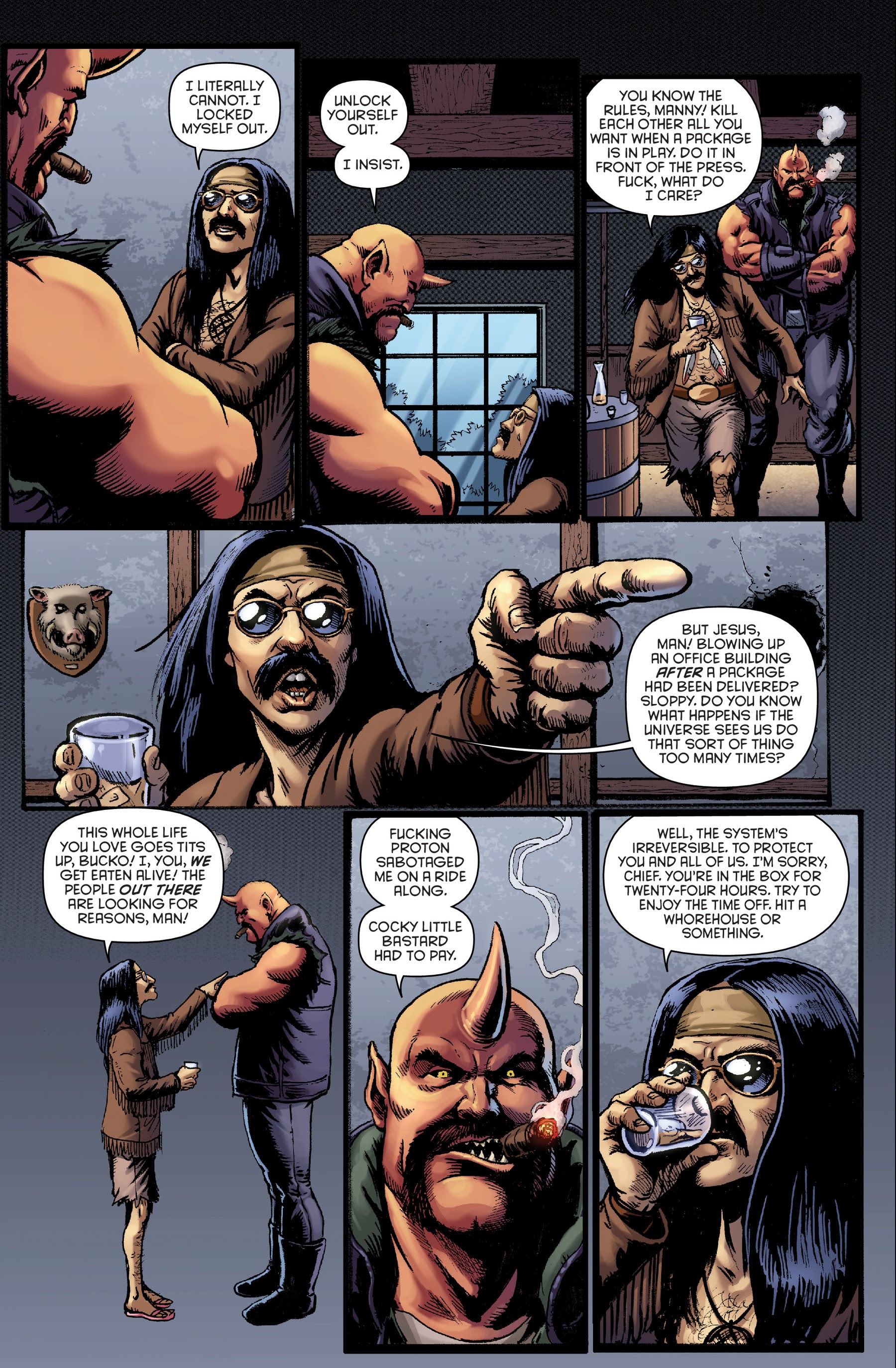Read online Space Bastards comic -  Issue #3 - 8