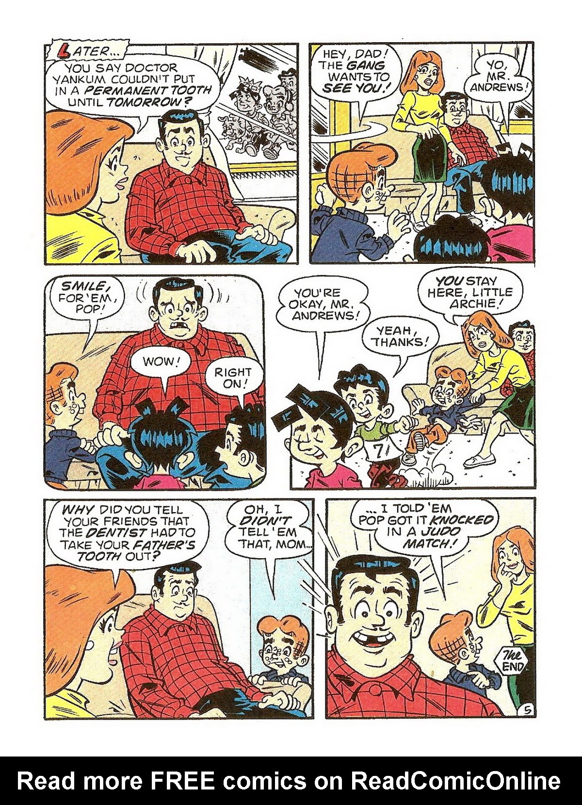 Read online Archie's Double Digest Magazine comic -  Issue #105 - 154