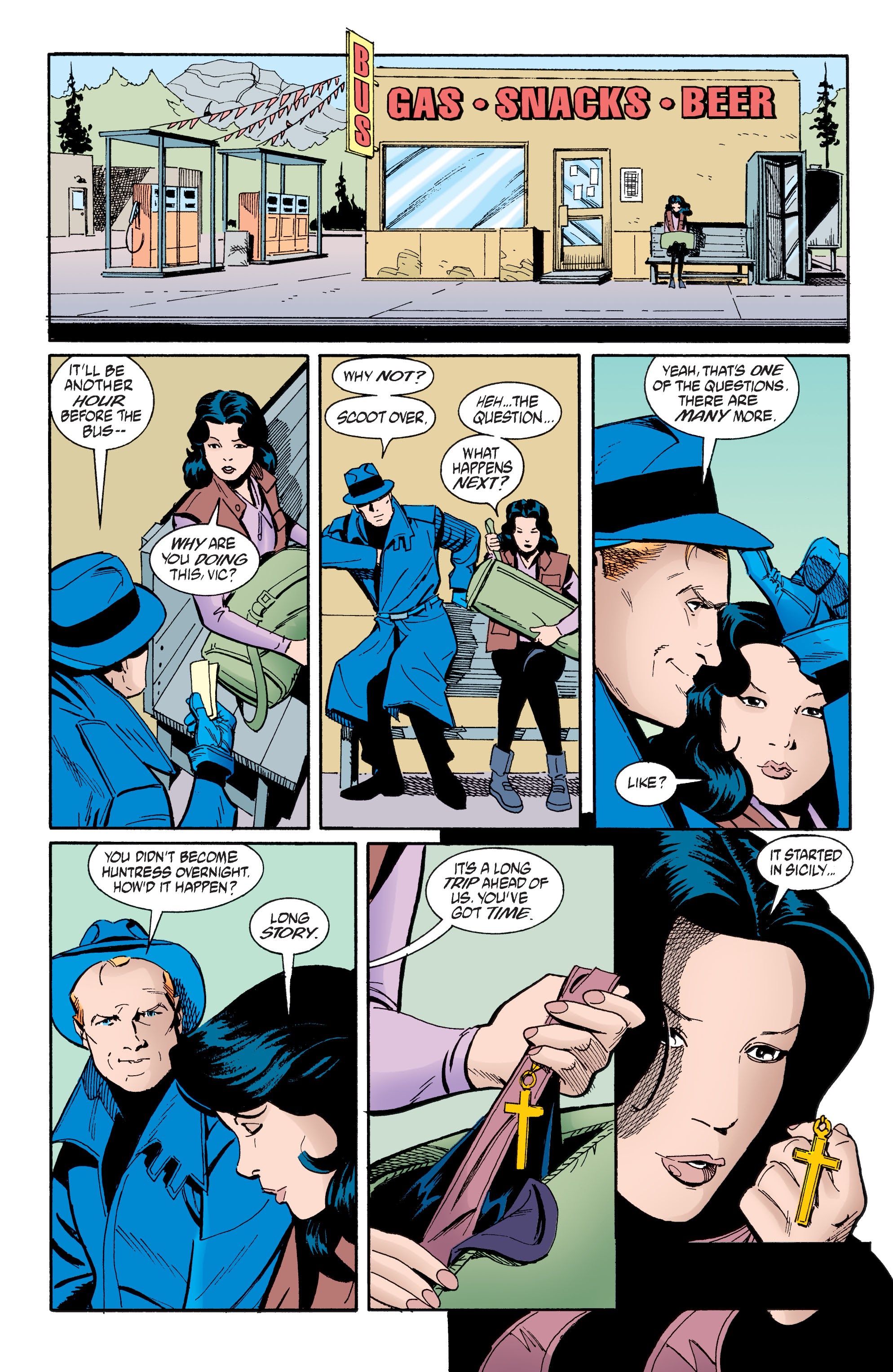 Read online Batman/Huntress: Cry for Blood comic -  Issue # _TPB Birds of Prey - Huntress - 74