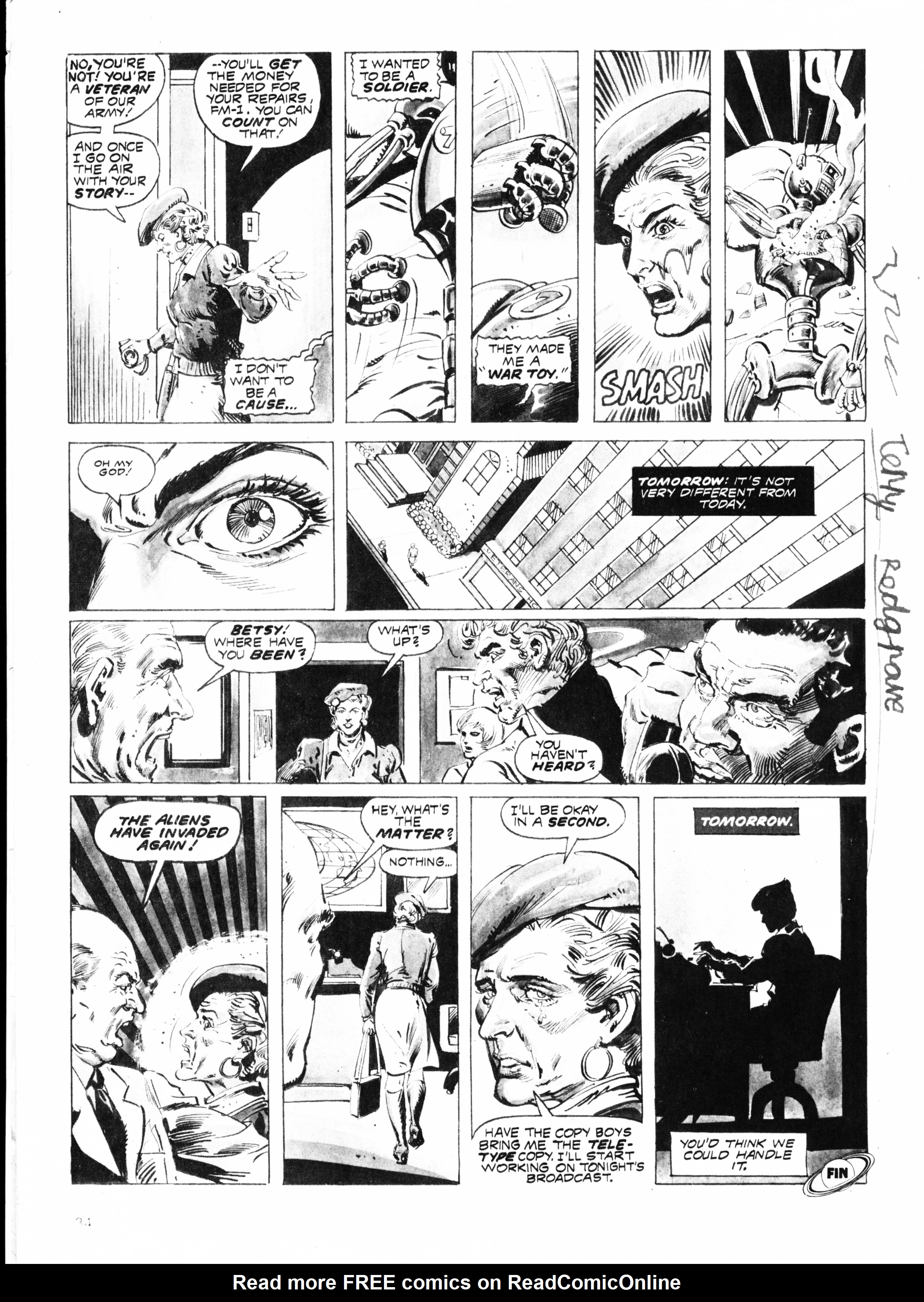 Read online Planet of the Apes (1974) comic -  Issue #44 - 36
