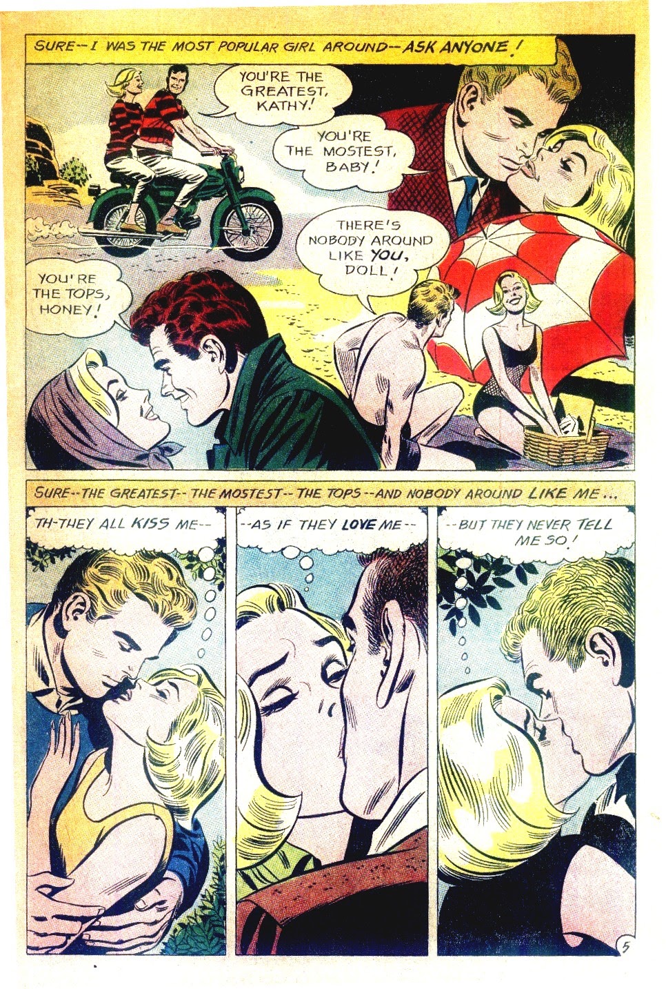Read online Young Love (1963) comic -  Issue #53 - 27