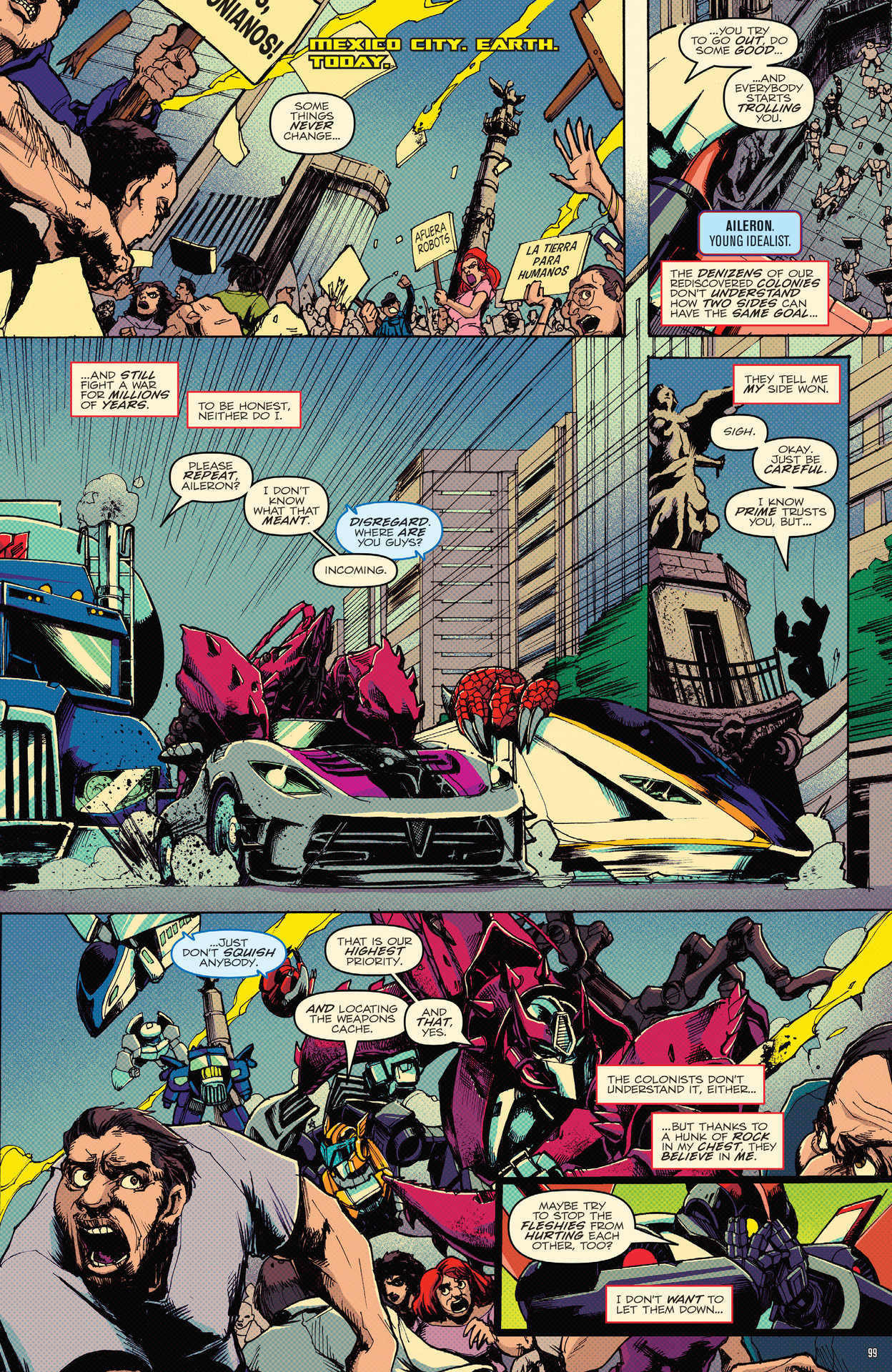 Read online Transformers: The IDW Collection Phase Three comic -  Issue # TPB 2 (Part 1) - 100