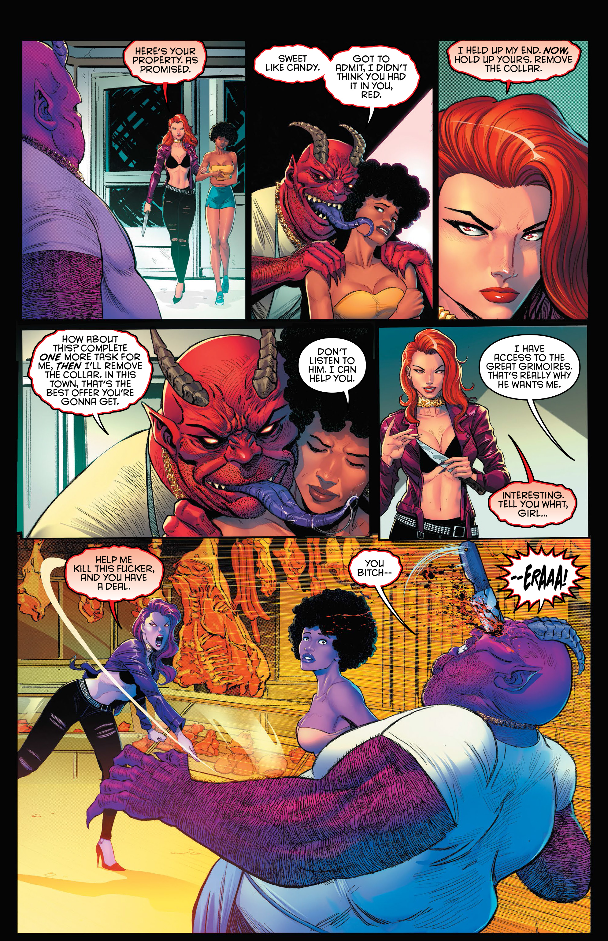 Read online Lady Satanus: Sinister Urge comic -  Issue # TPB - 13