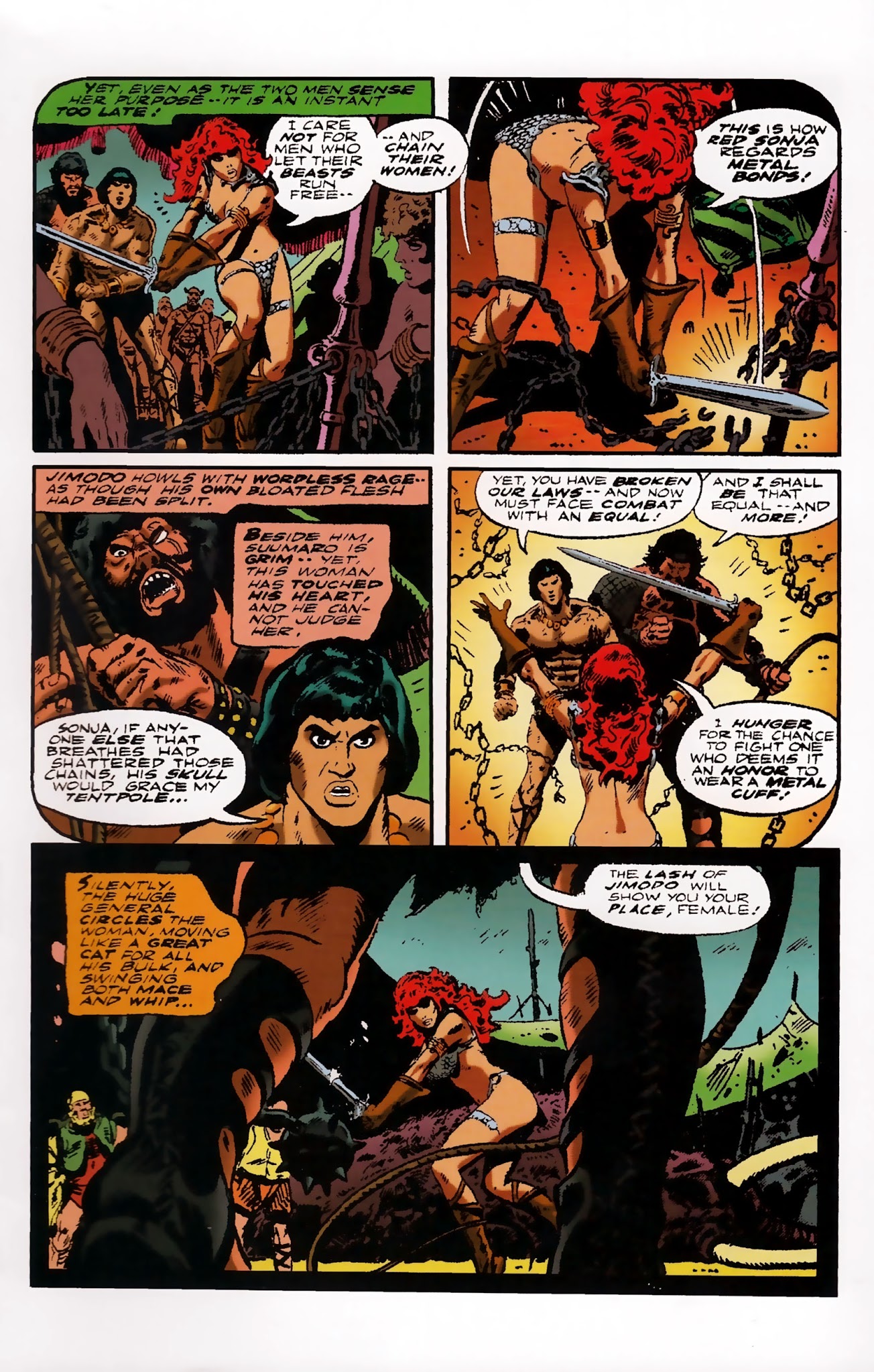 Read online The Adventures of Red Sonja comic -  Issue # TPB 3 - 19