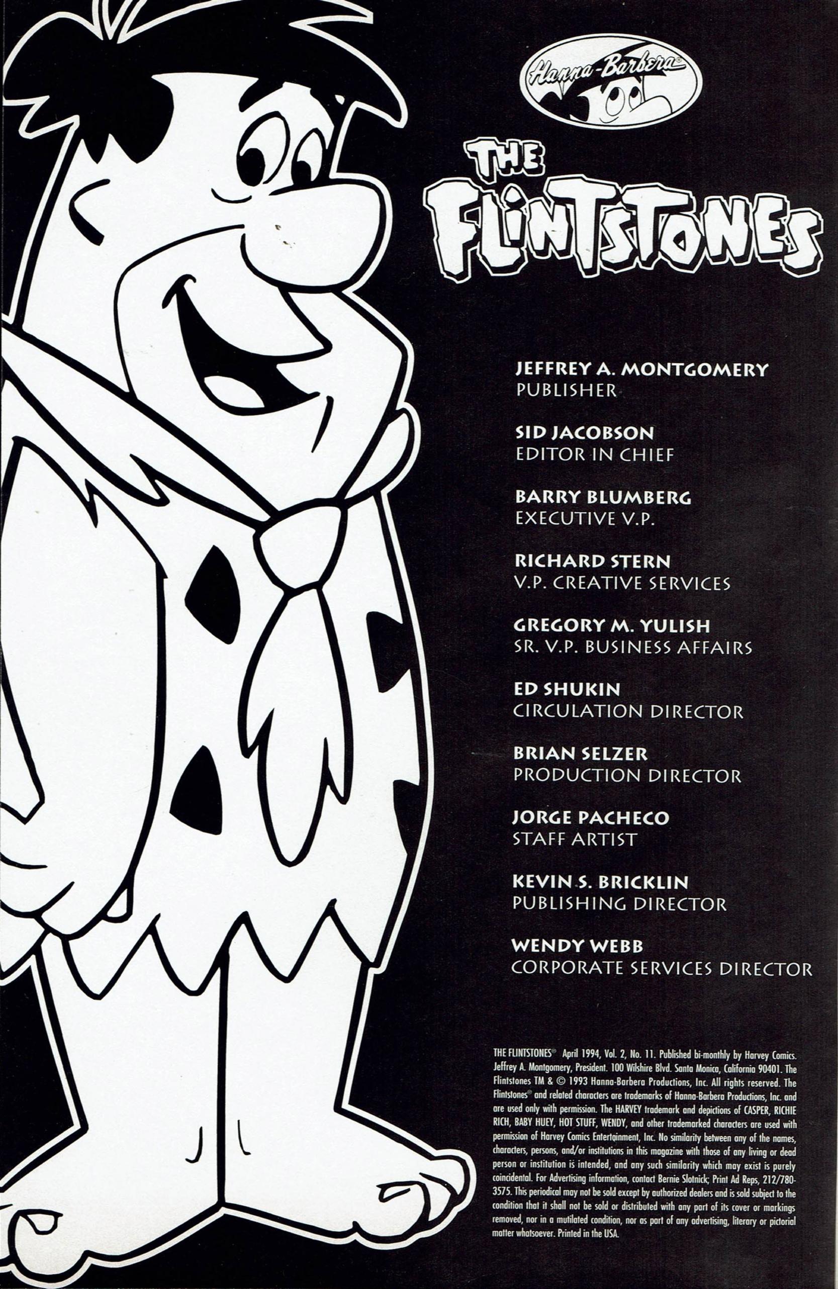 Read online The Flintstones (1992) comic -  Issue #11 - 2