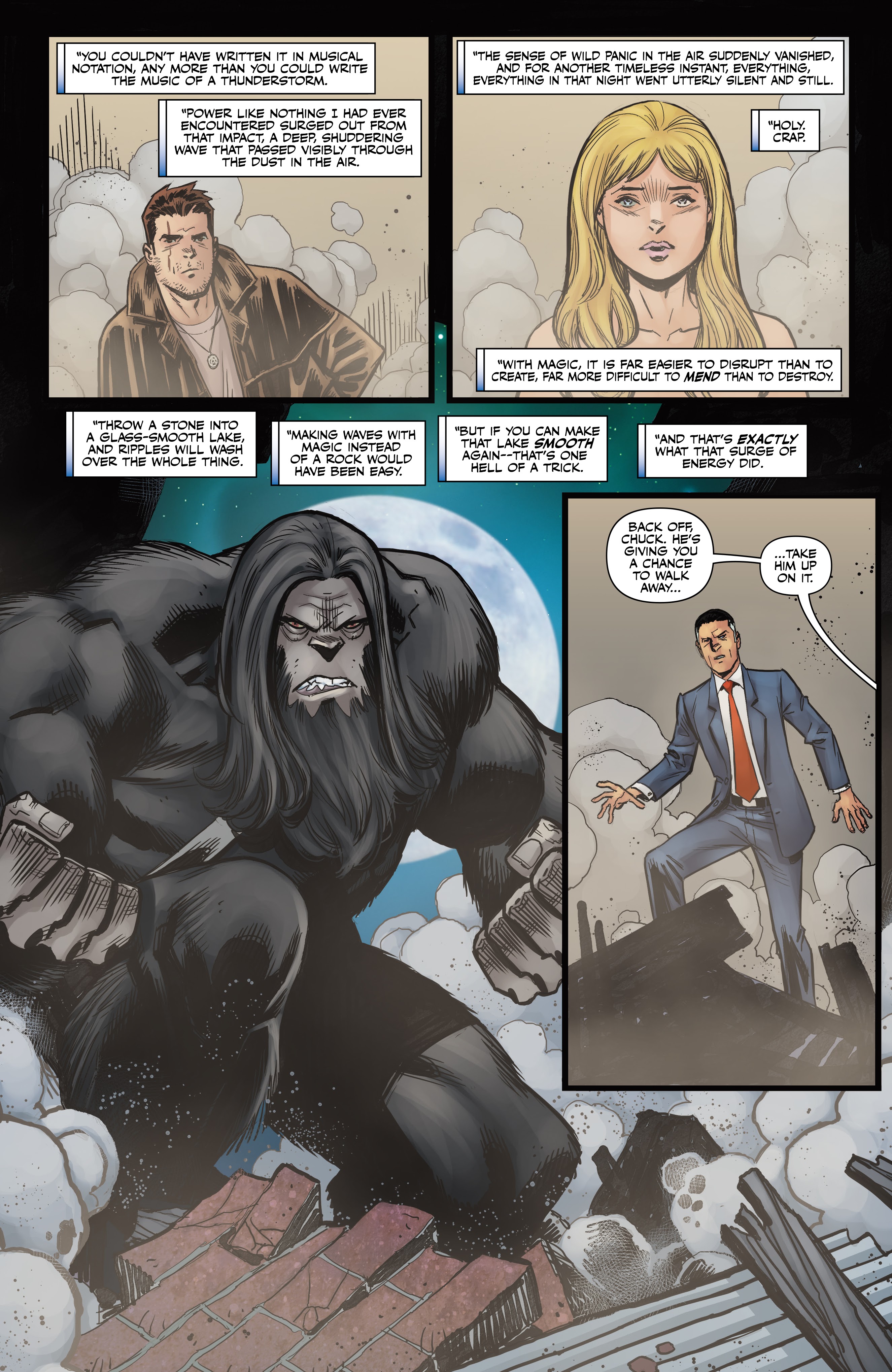 Read online Jim Butcher's The Dresden Files: Bigfoot comic -  Issue # TPB - 117