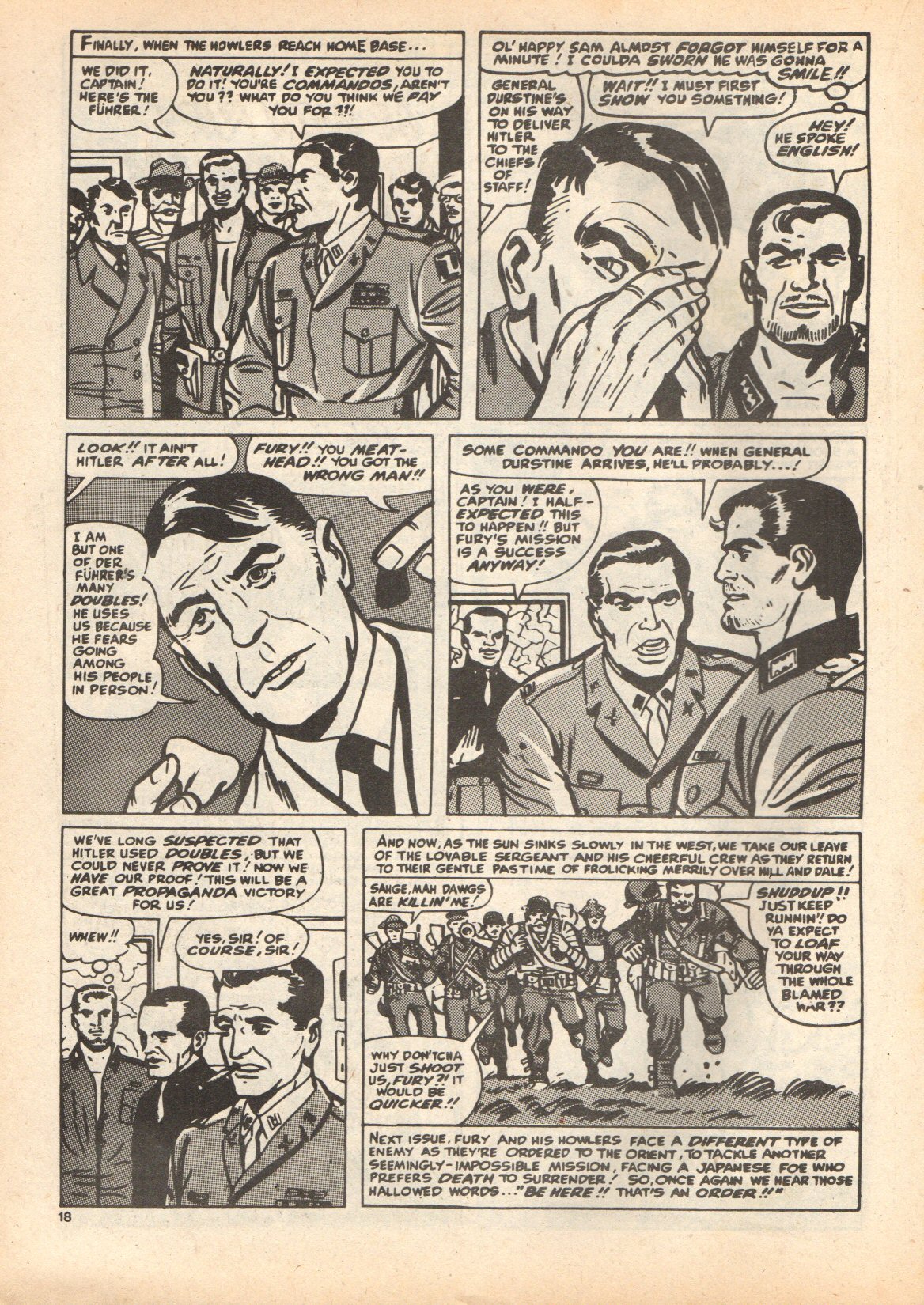 Read online Fury (1977) comic -  Issue #16 - 18