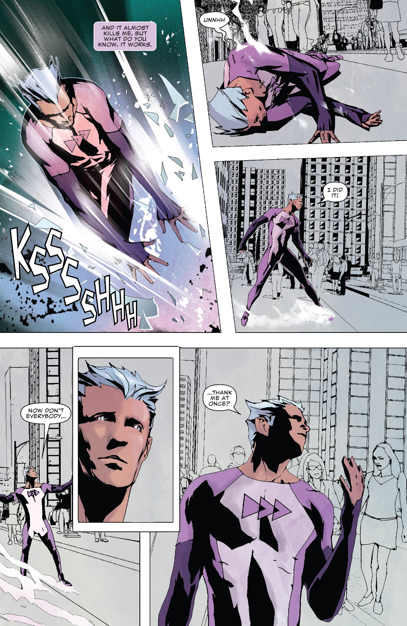Read online Quicksilver: No Surrender comic -  Issue #1 - 6