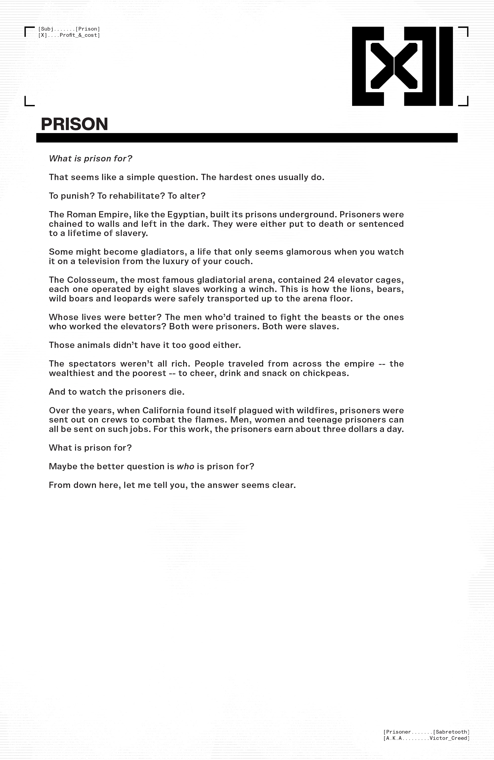 Read online Sabretooth (2022) comic -  Issue #1 - 19