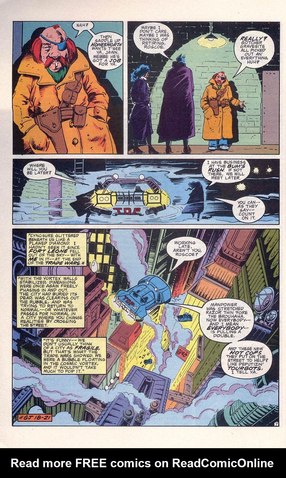 Read online Grimjack comic -  Issue #22 - 9