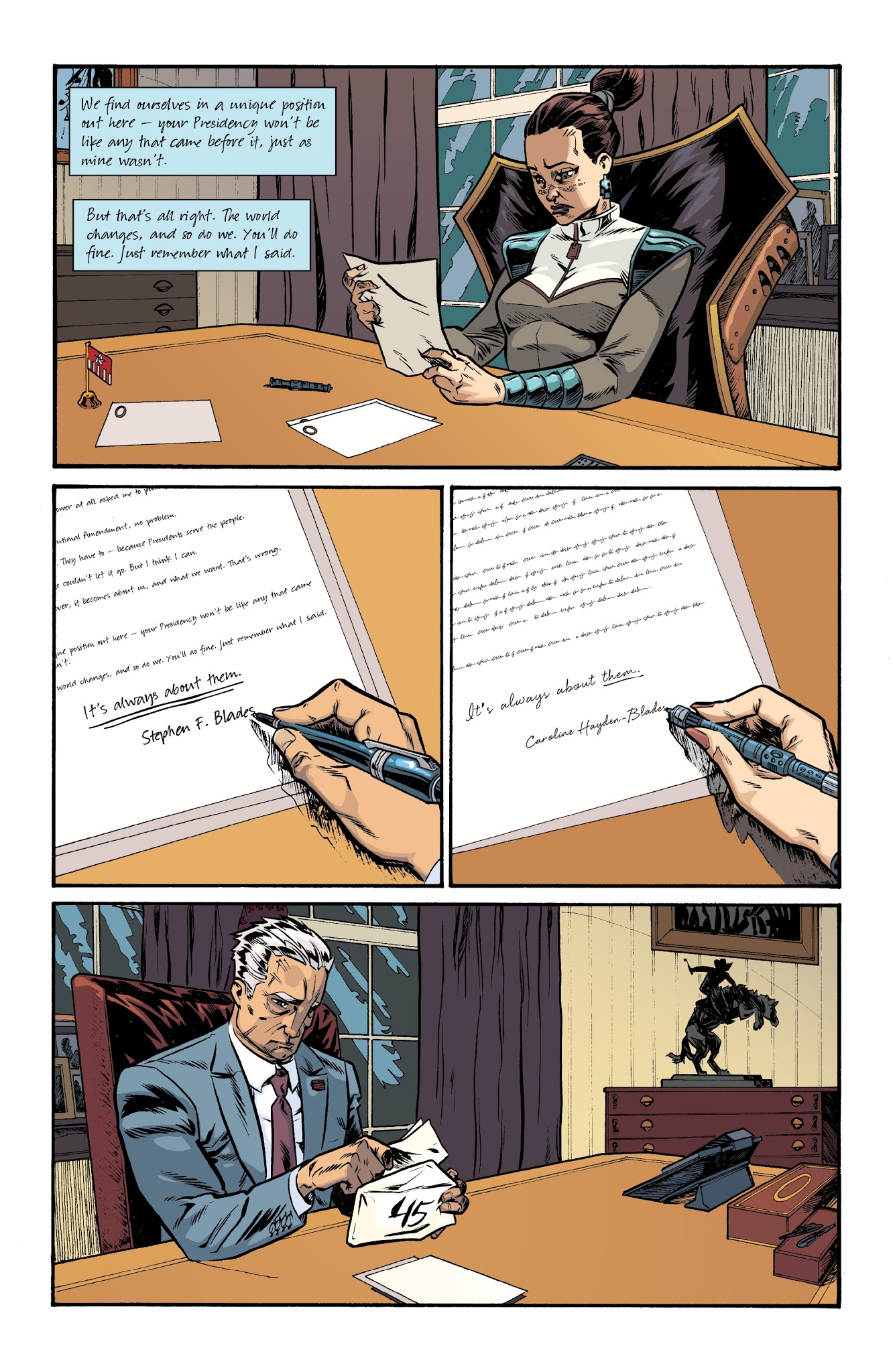 Read online Letter 44 comic -  Issue #35 - 18