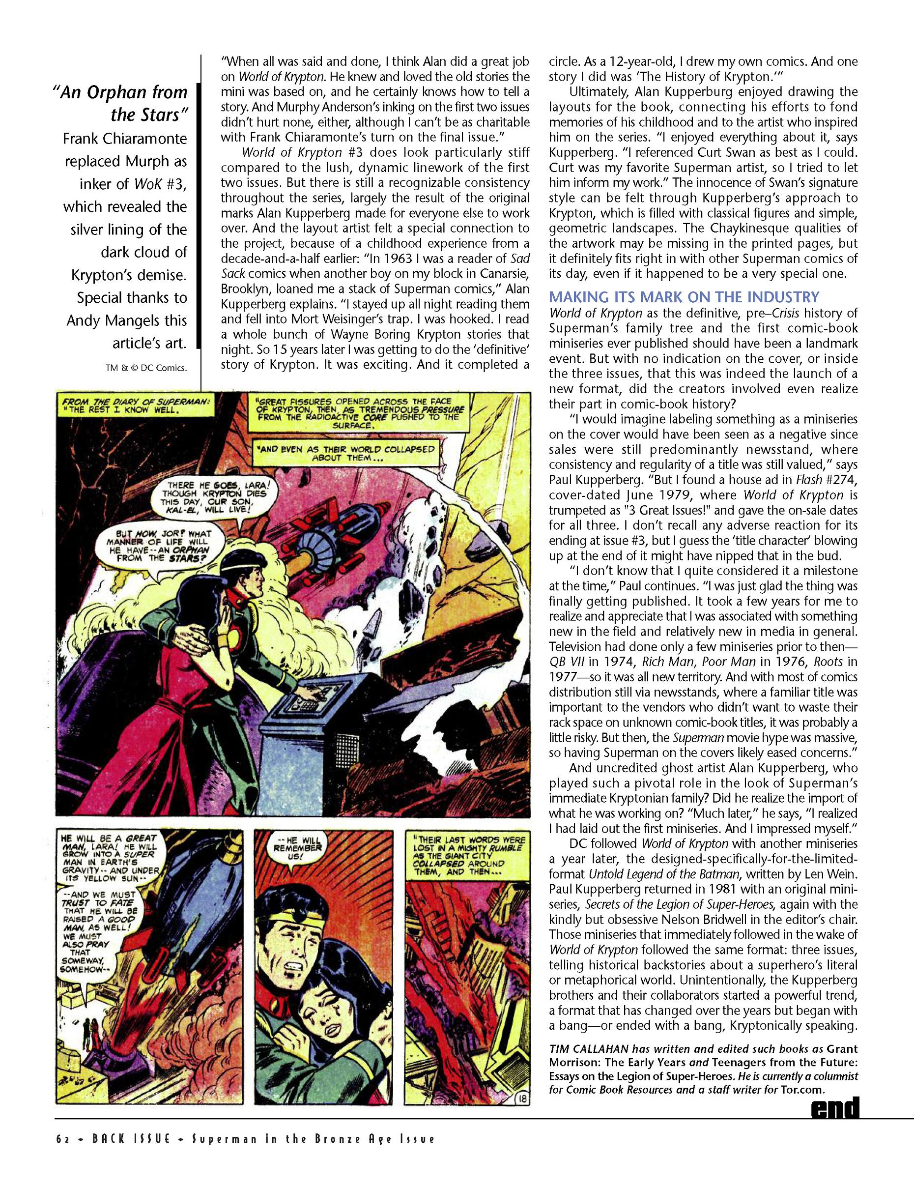 Read online Back Issue comic -  Issue #62 - 64