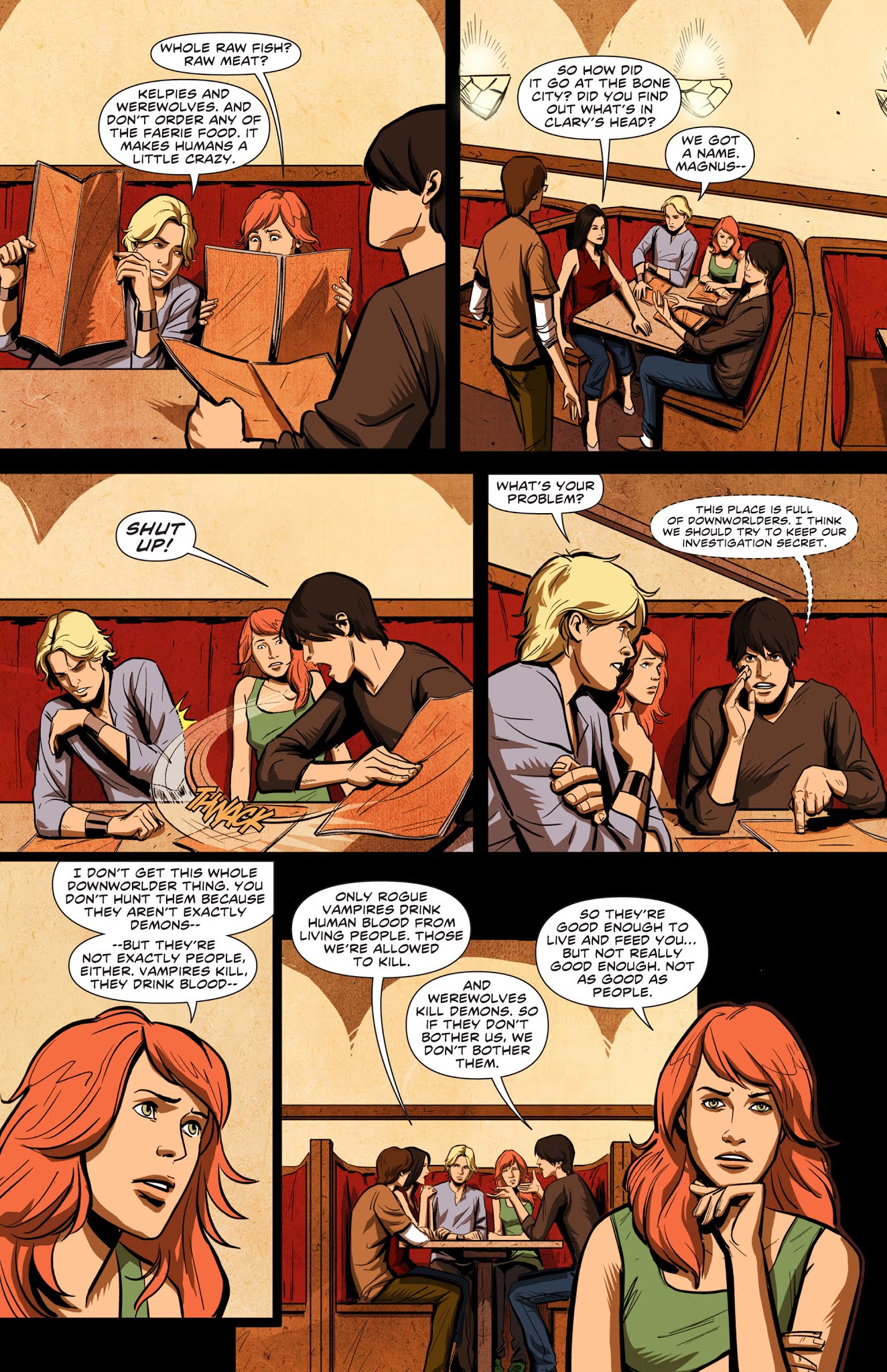 Read online The Mortal Instruments: City of Bones comic -  Issue #5 - 4