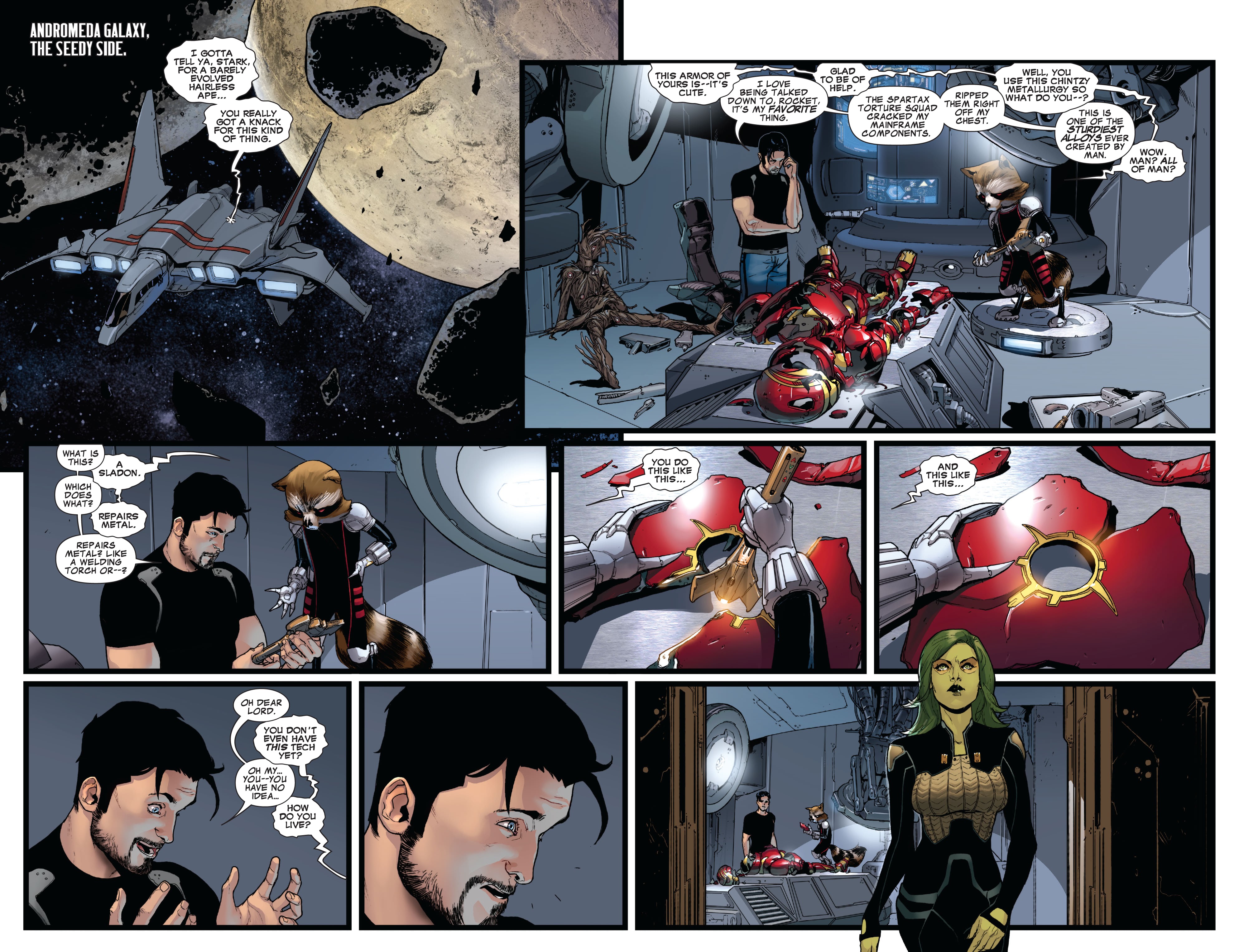 Read online Guardians Of The Galaxy by Brian Michael Bendis comic -  Issue # TPB 1 (Part 2) - 17