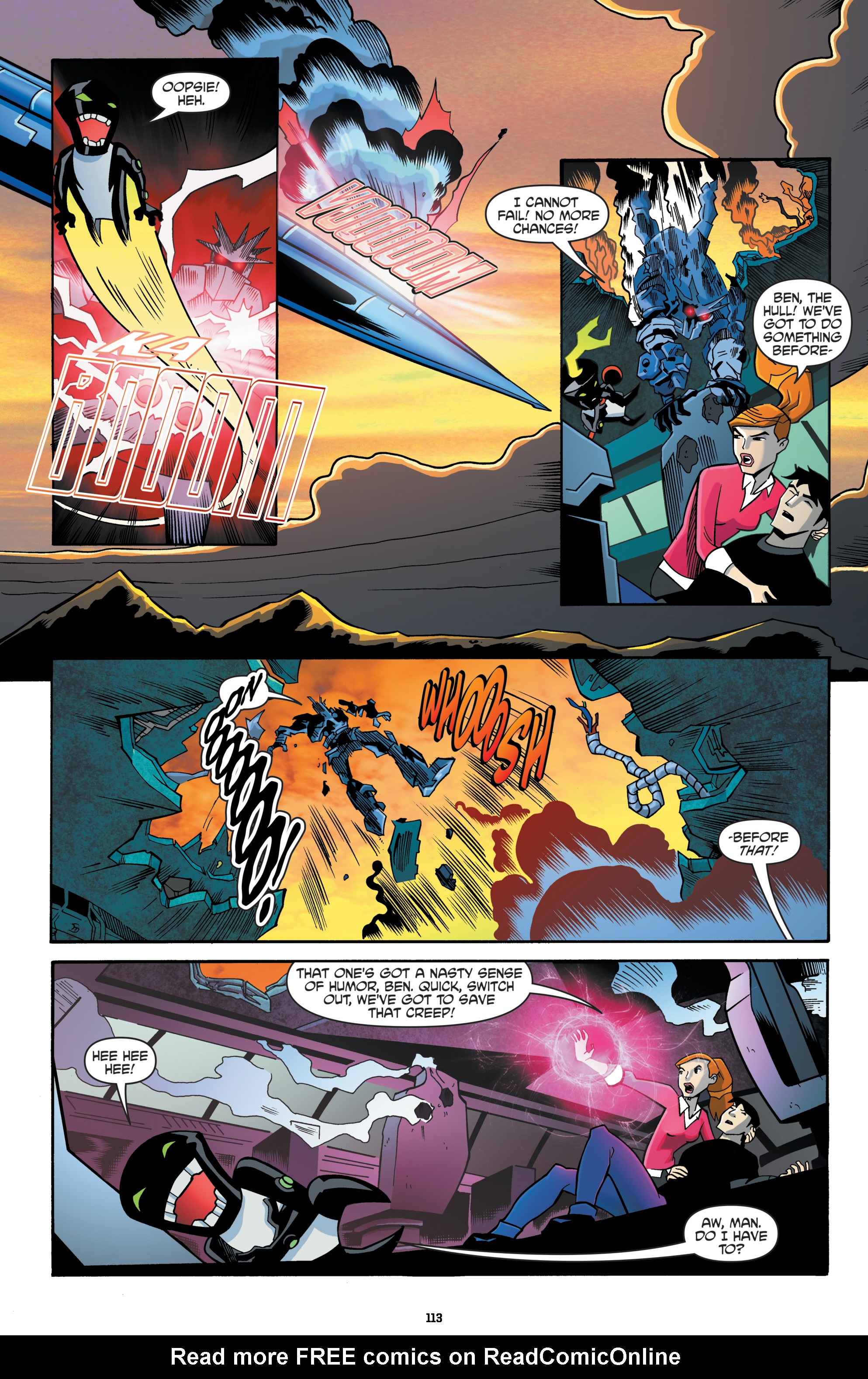 Read online Ben 10 Classics comic -  Issue # TPB 5 - 111