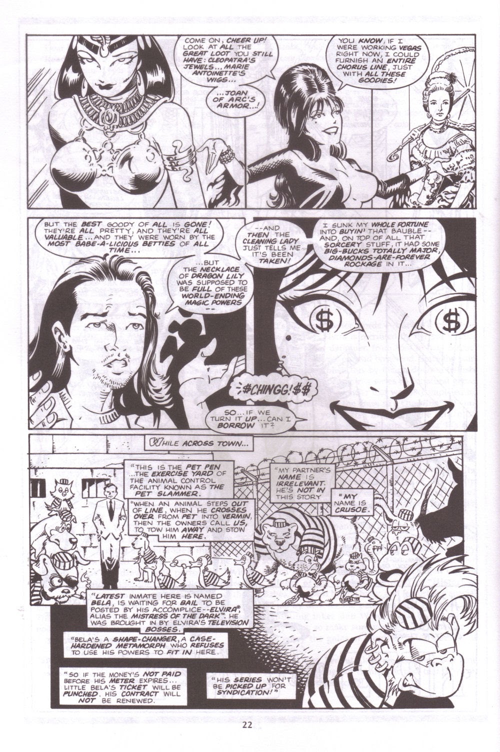 Read online Elvira, Mistress of the Dark comic -  Issue #62 - 18
