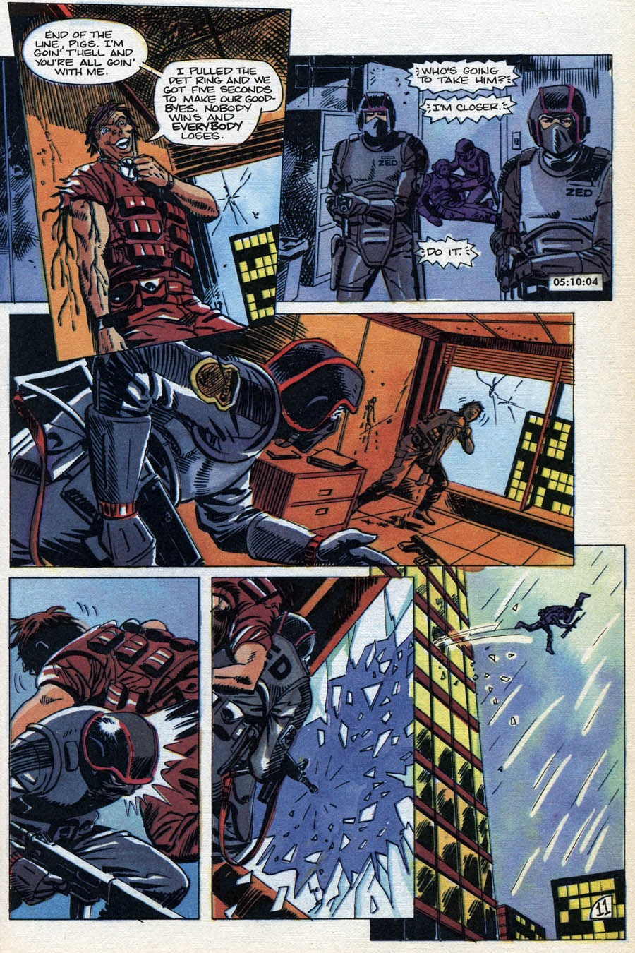 Read online Supercops comic -  Issue #1 - 12