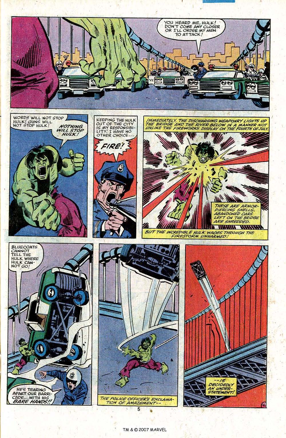 Read online The Incredible Hulk (1968) comic -  Issue #255 - 7