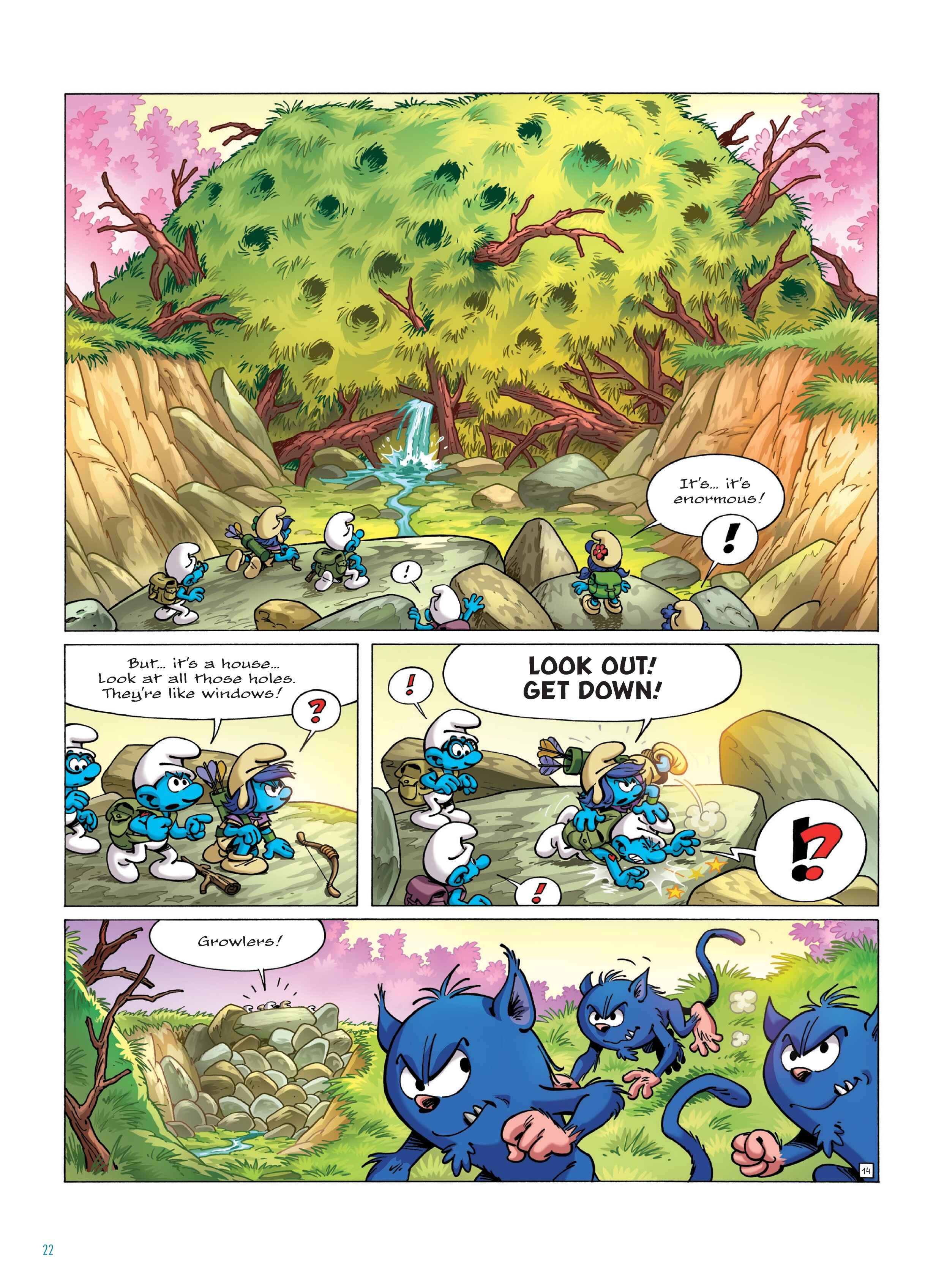 Read online Smurfs: The Village Behind The Wall comic -  Issue #2 - 22