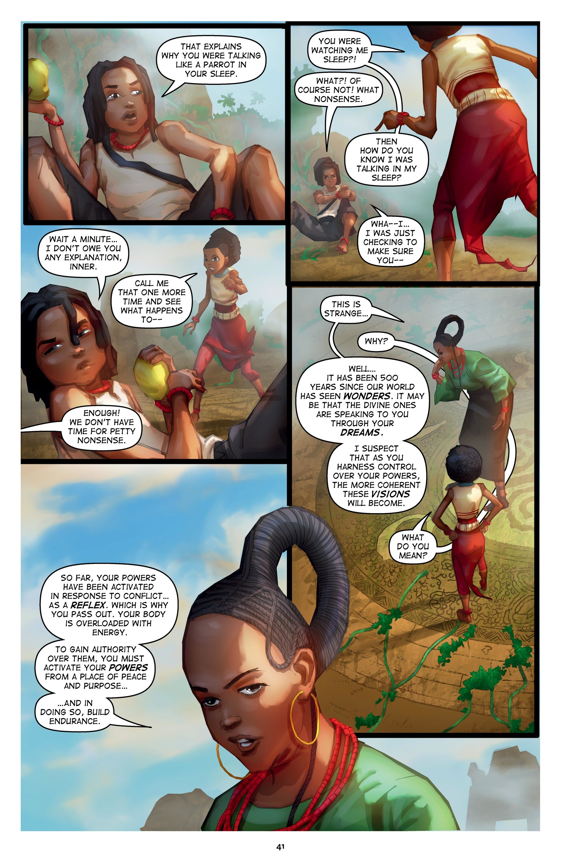 Read online Iyanu: Child of Wonder comic -  Issue # TPB 2 - 42