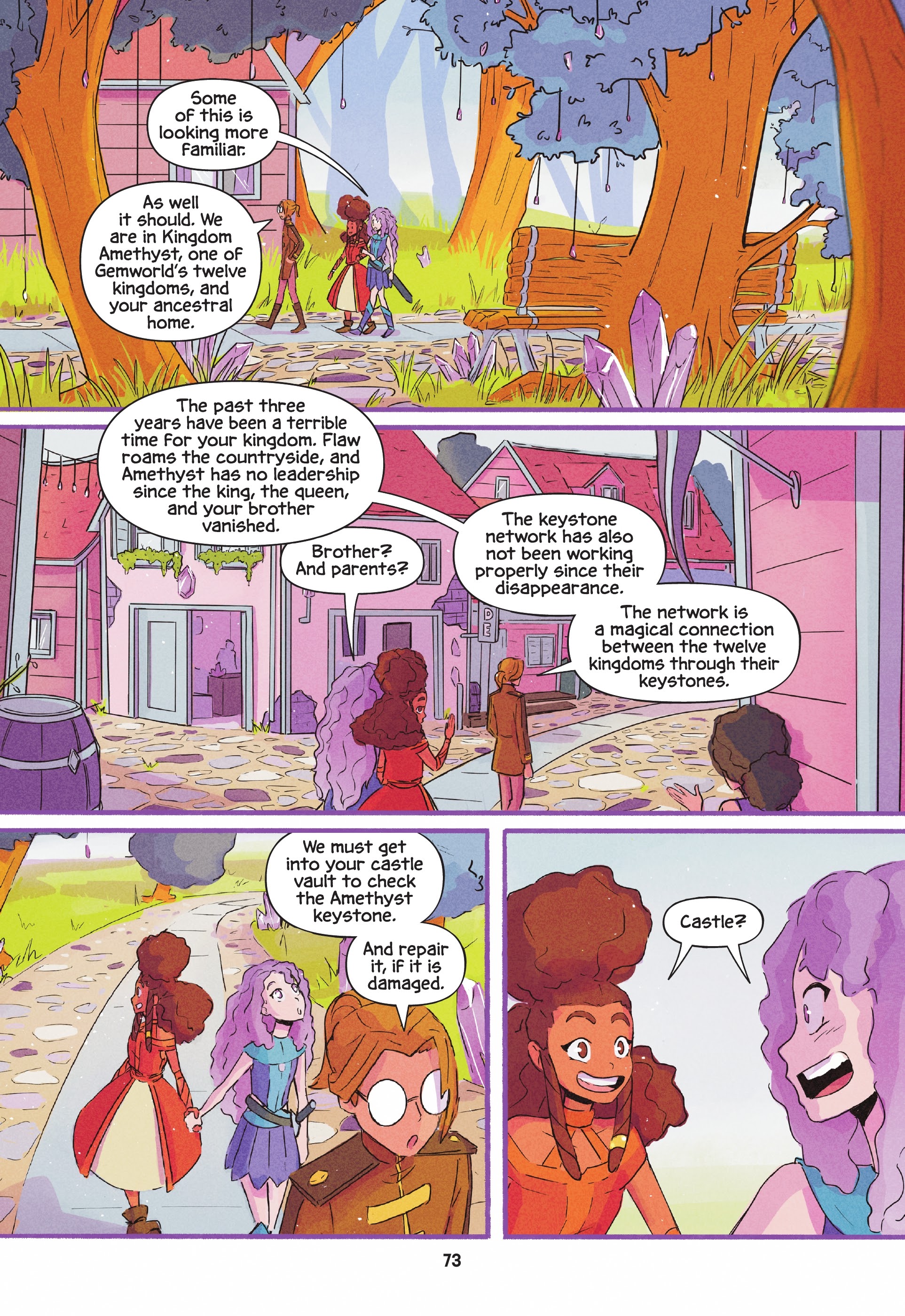 Read online Amethyst: Princess of Gemworld (2021) comic -  Issue # TPB (Part 1) - 72