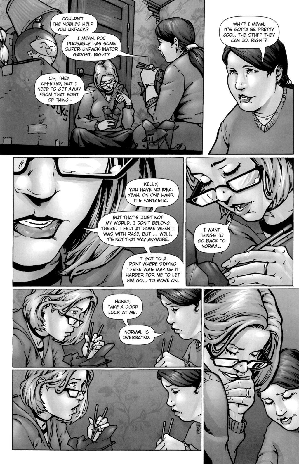 Read online Noble Causes: Distant Relatives comic -  Issue #2 - 20