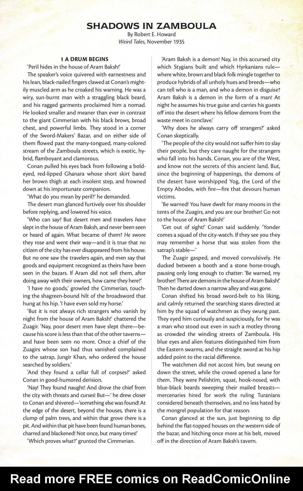 Read online The Cimmerian comic -  Issue # TPB 3 - 120