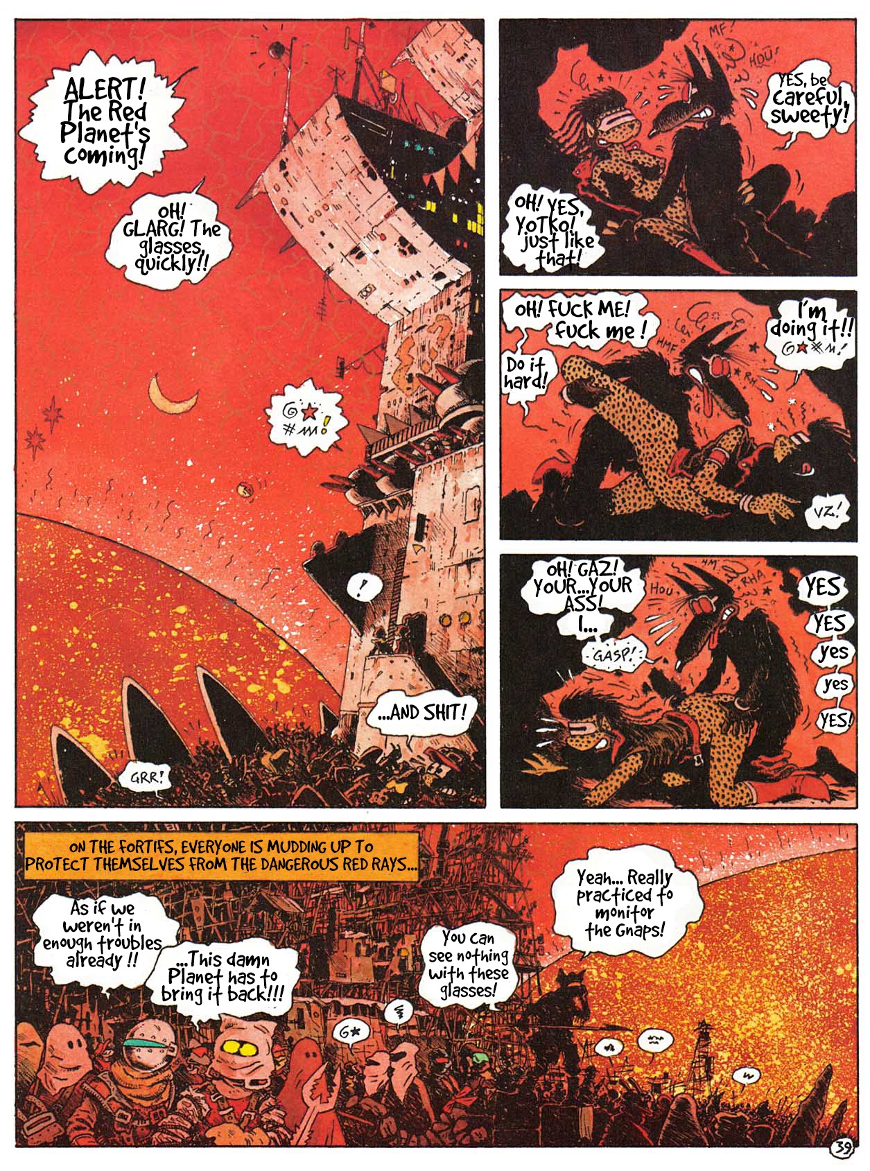 Read online Gazoline and the Red Planet comic -  Issue # Full - 42
