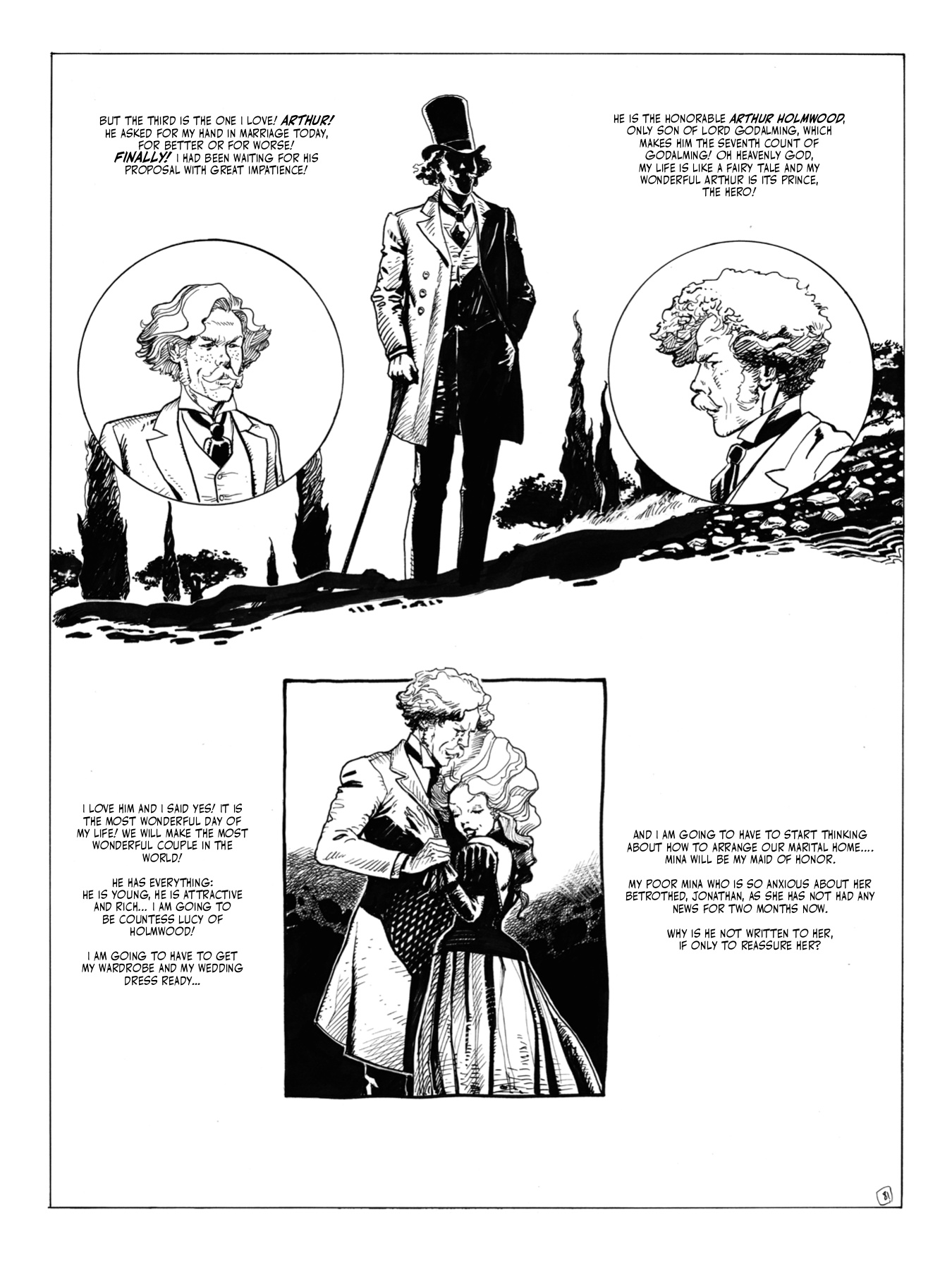 Read online Bram Stoker's Dracula by Georges Bess comic -  Issue # TPB (Part 1) - 79