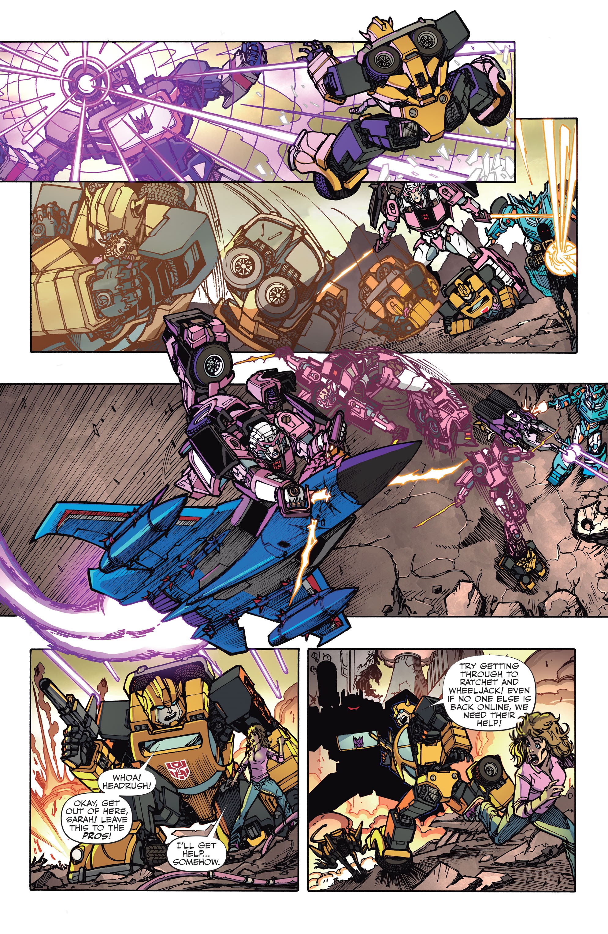 Read online Transformers vs. the Terminator comic -  Issue #3 - 17