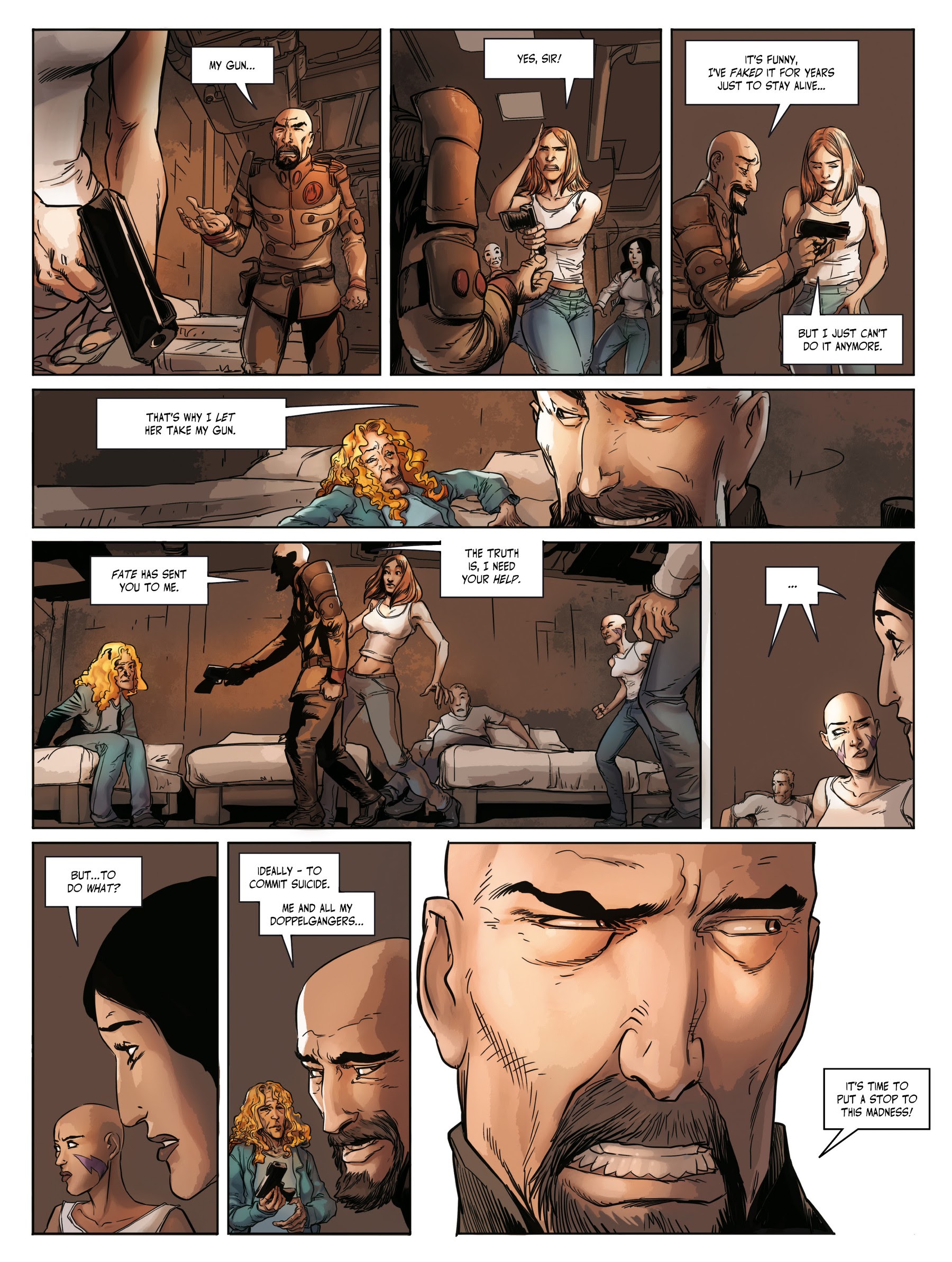 Read online Off-World Blues comic -  Issue #3 - 30