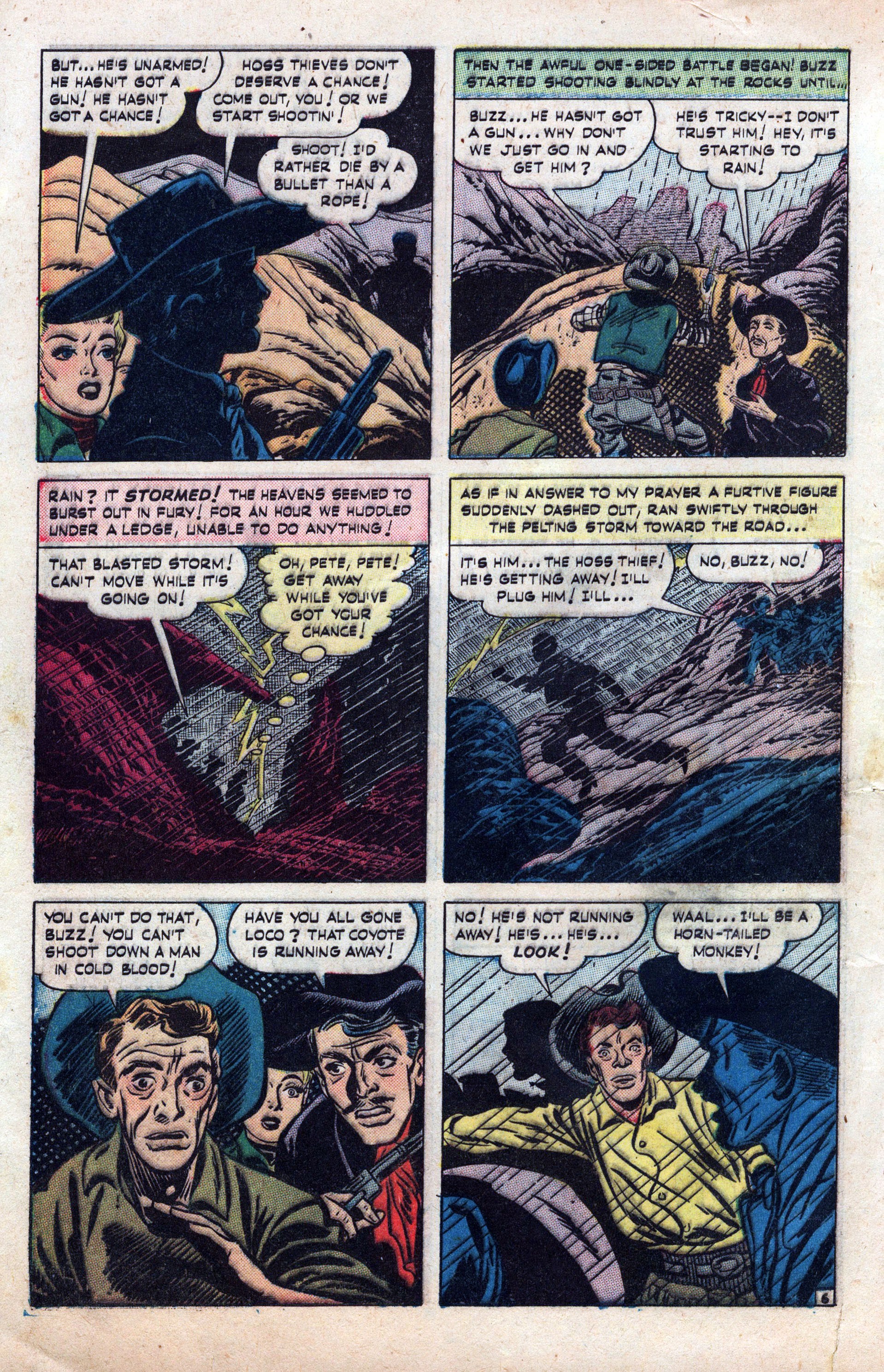 Read online Cowboy Romances comic -  Issue #2 - 8