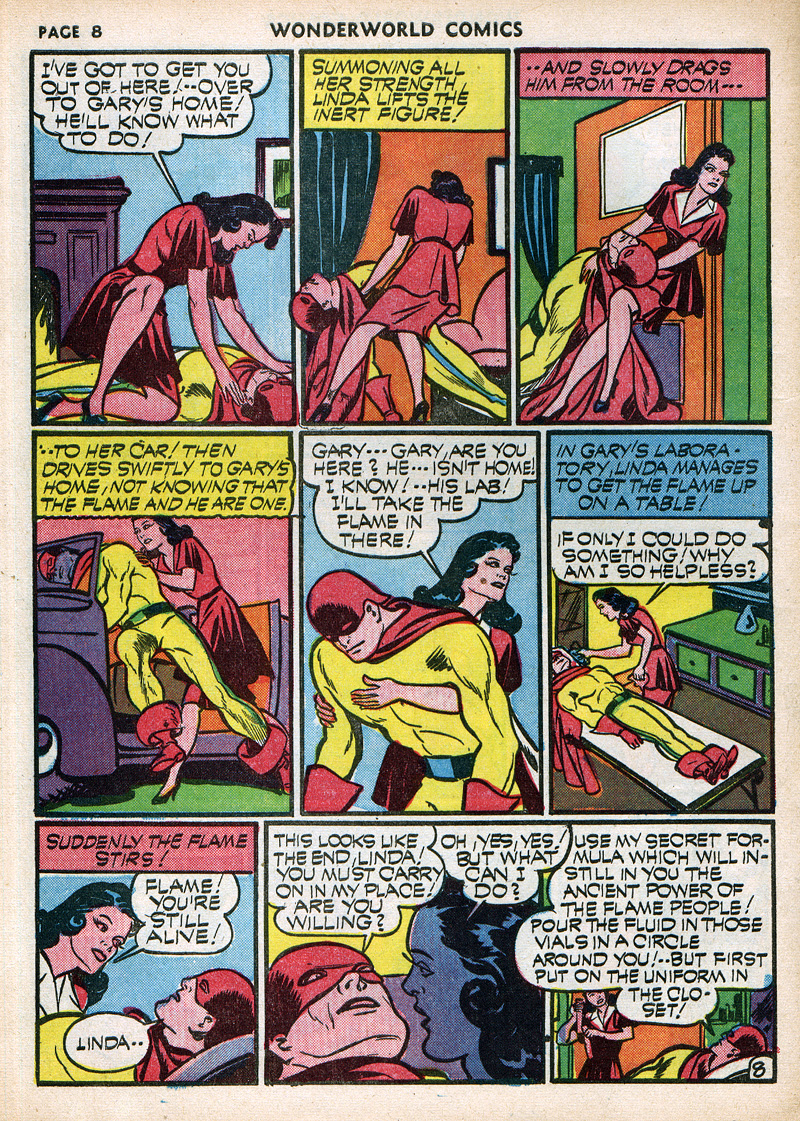 Read online Wonderworld Comics comic -  Issue #30 - 10