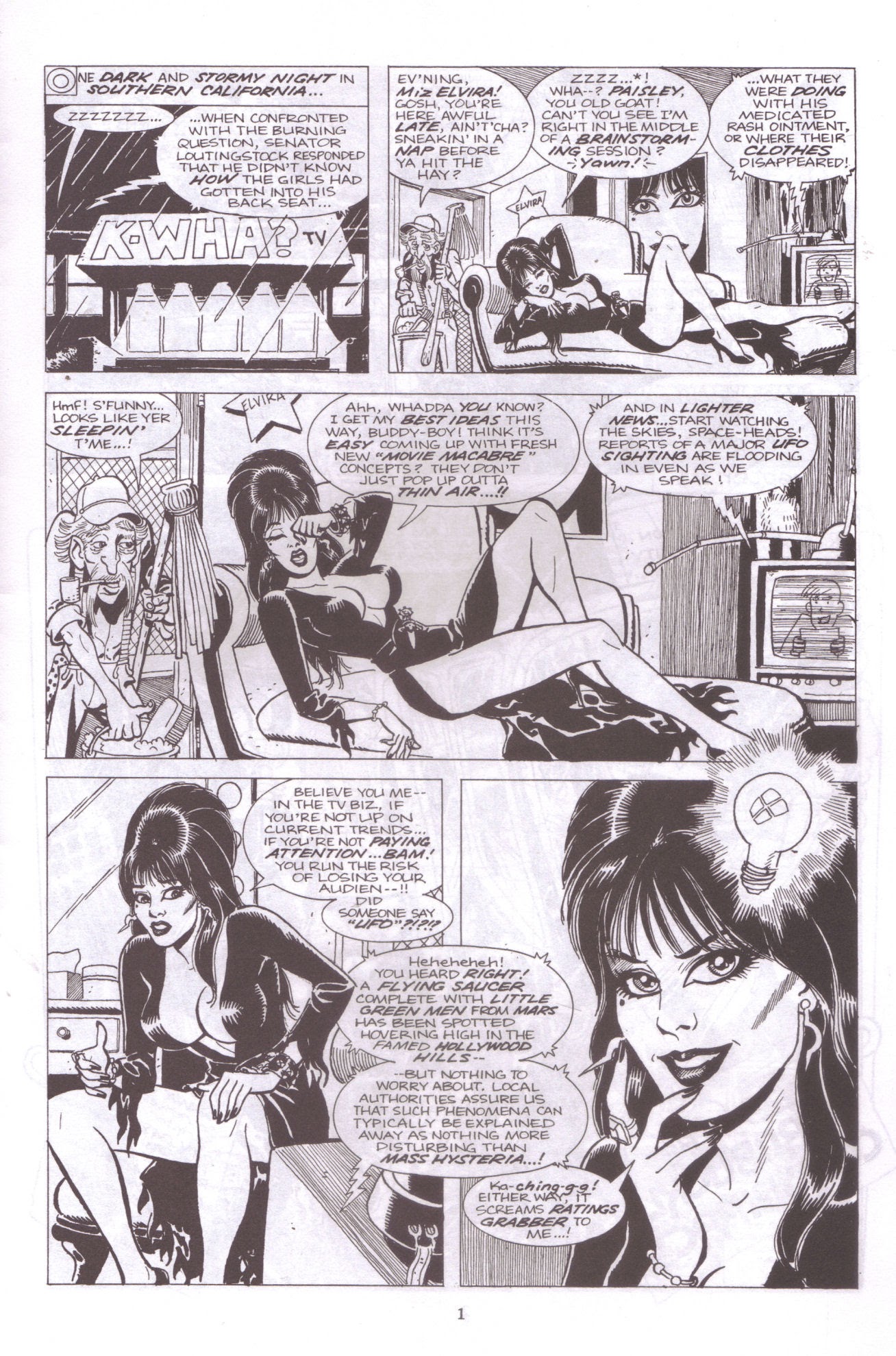 Read online Elvira, Mistress of the Dark comic -  Issue #62 - 3