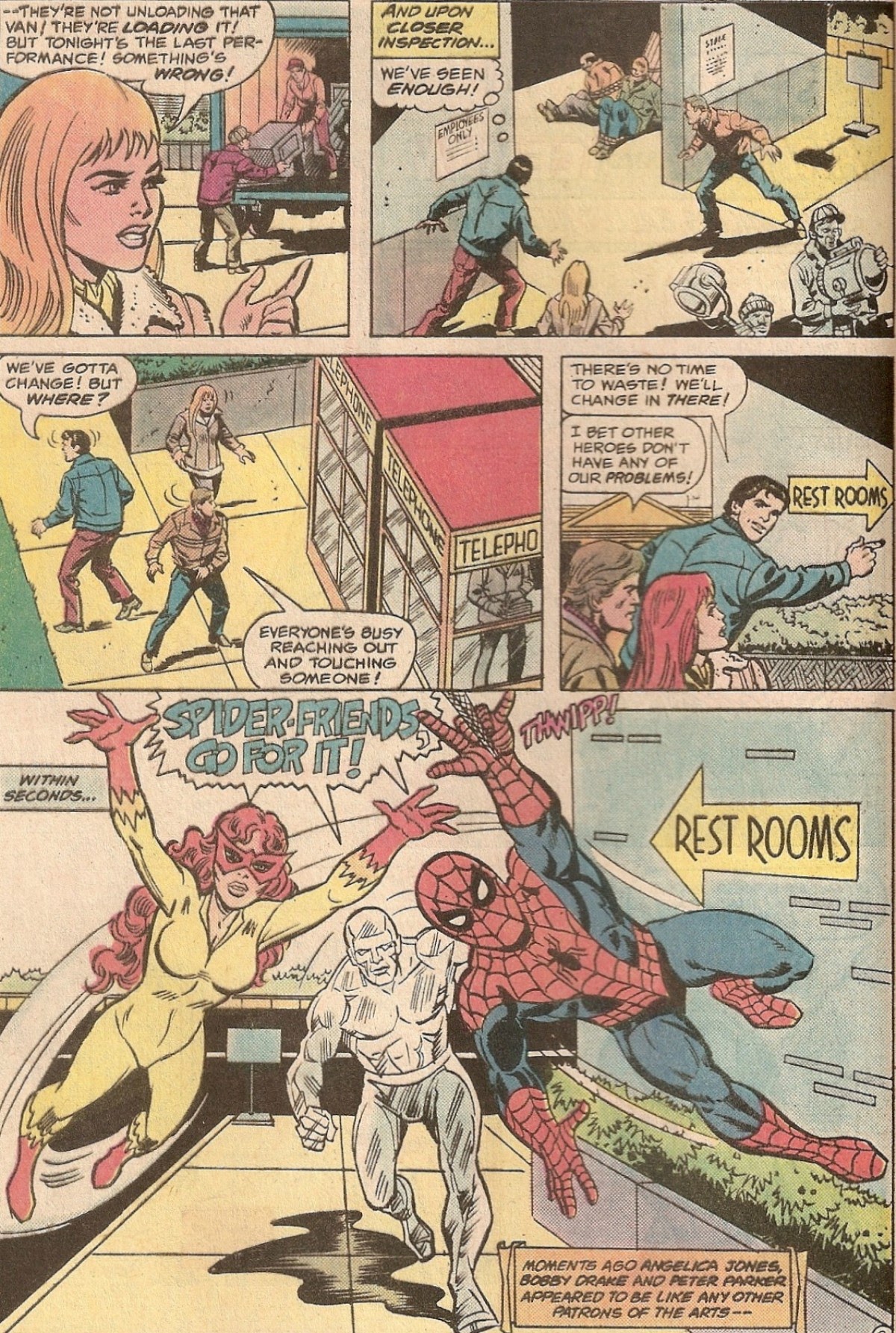 Read online Spider-Man, Fire-Star and Iceman at the Dallas Ballet Nutcracker comic -  Issue # Full - 3