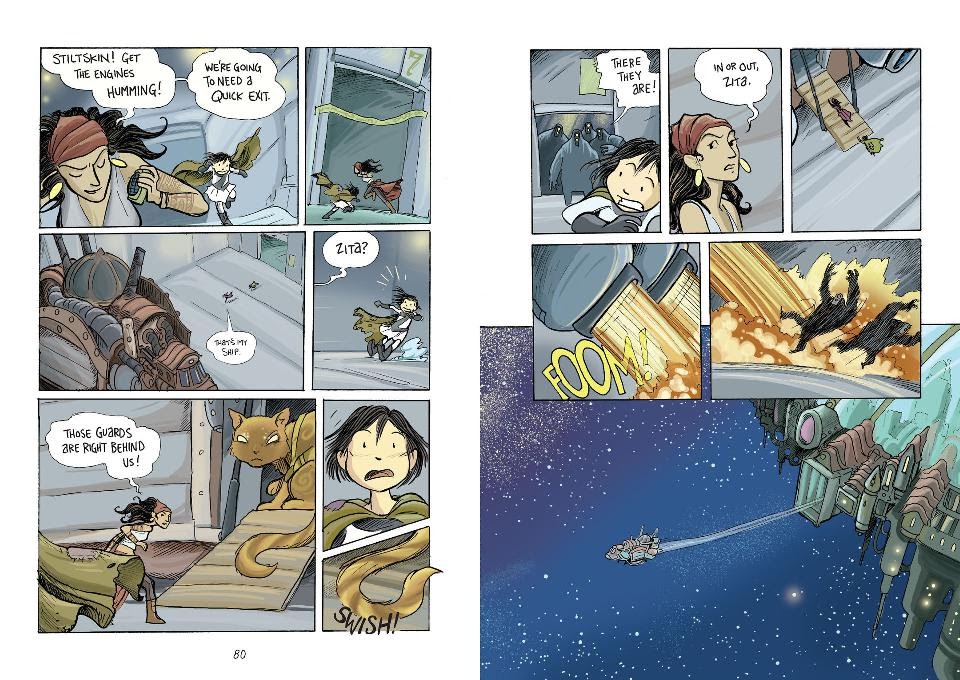 Read online Legends of Zita the Spacegirl comic -  Issue # TPB - 44