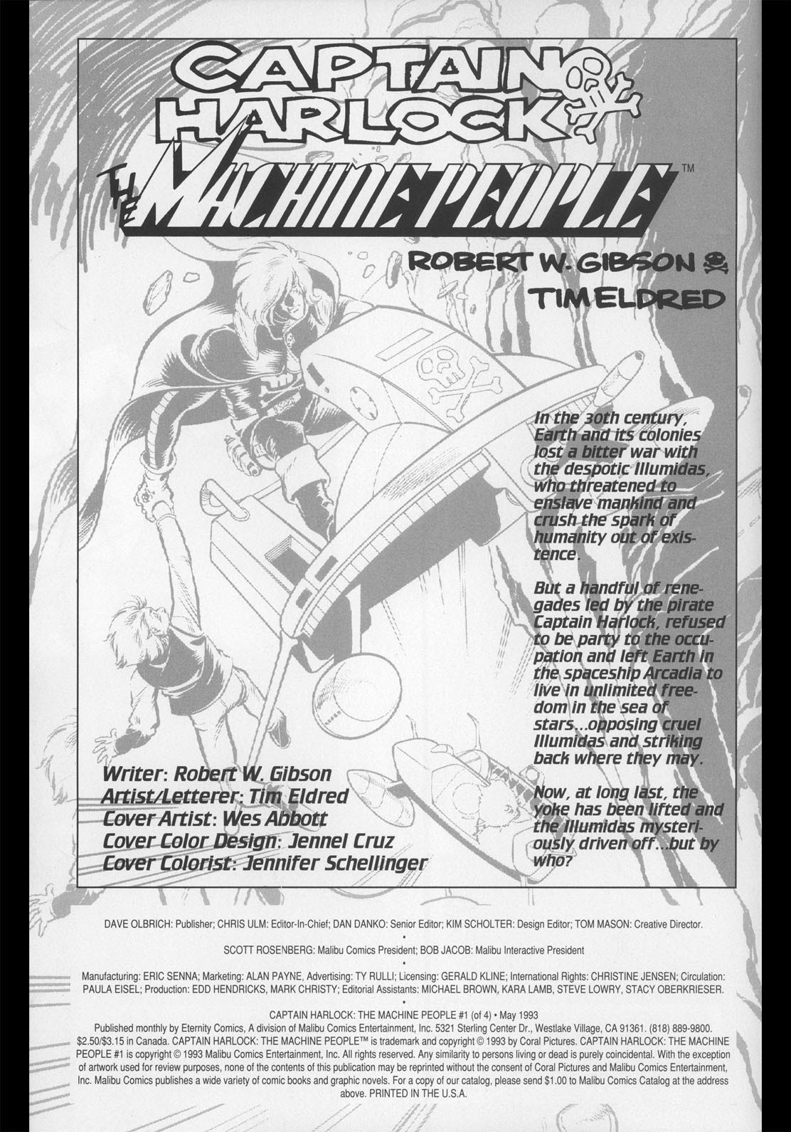 Read online Captain Harlock: The Machine People comic -  Issue #1 - 11
