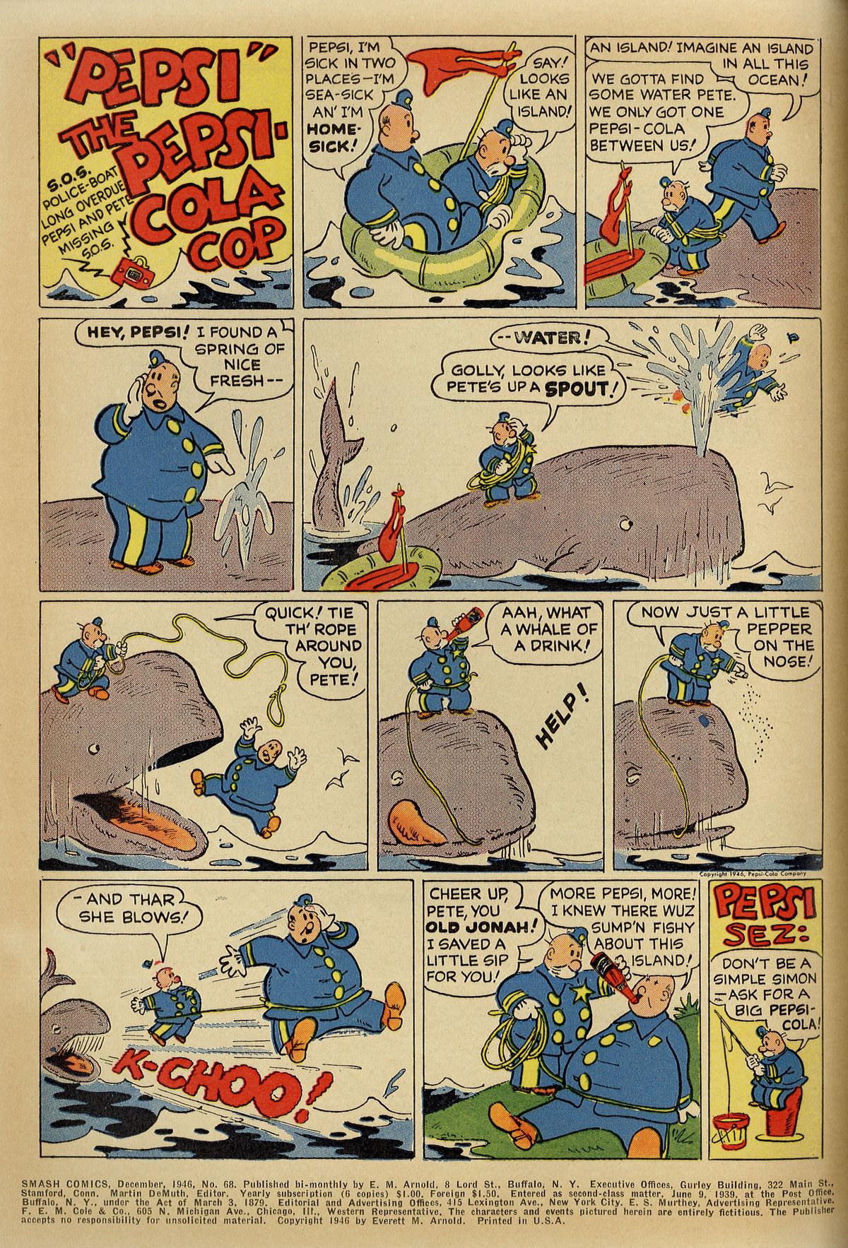 Read online Smash Comics comic -  Issue #68 - 2