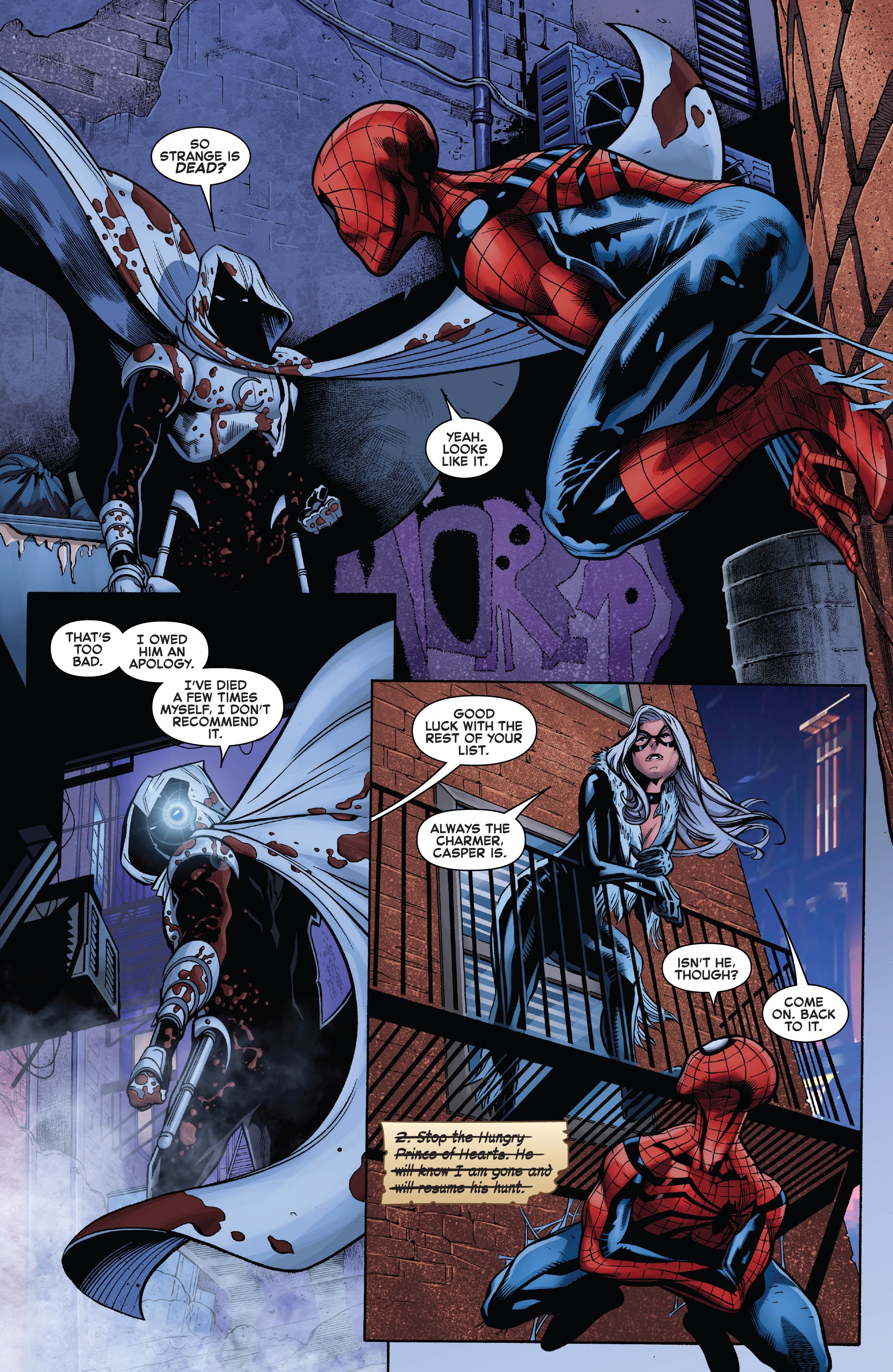 Read online Death of Doctor Strange: One-Shots comic -  Issue # Spider-Man - 16