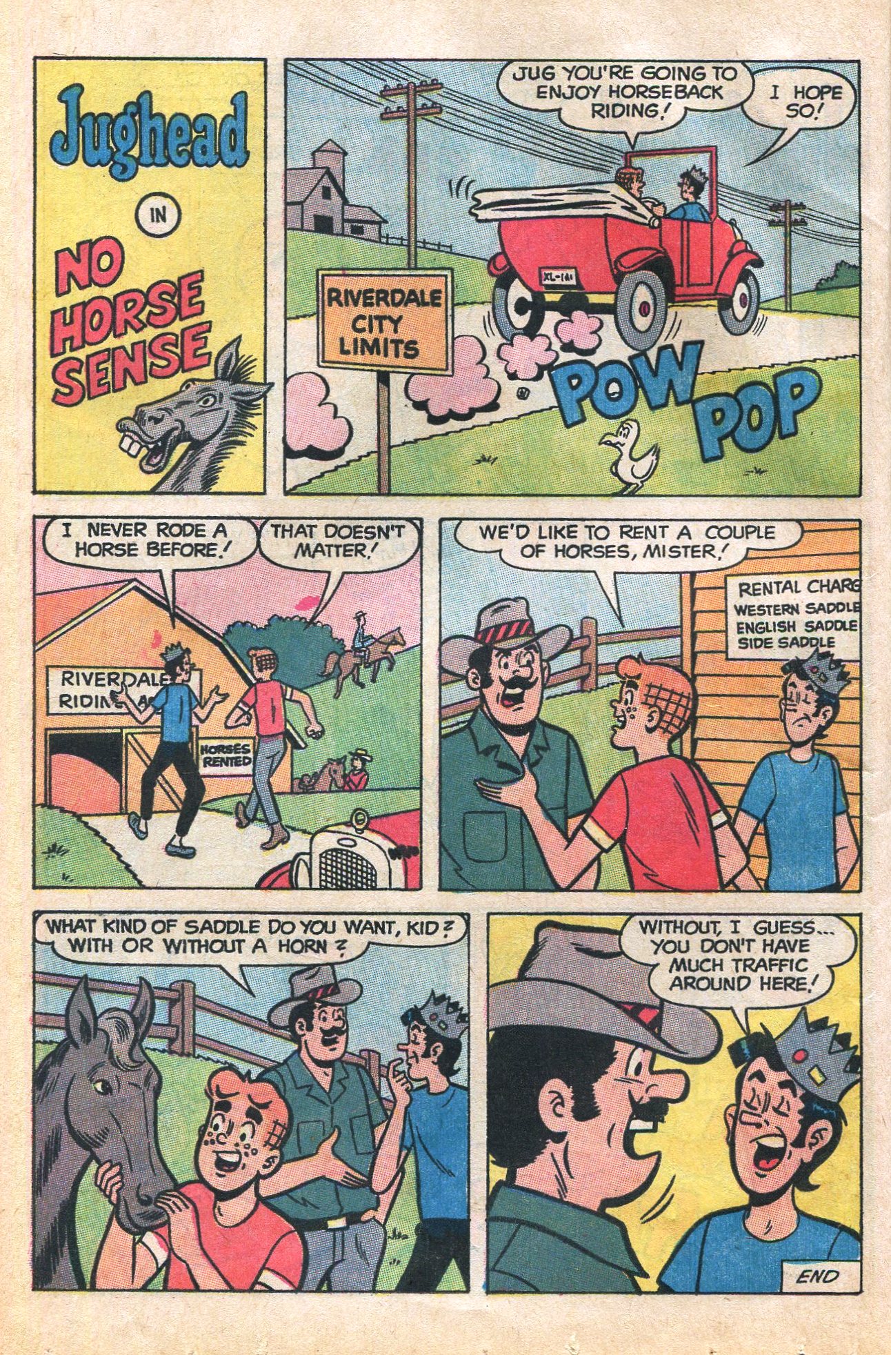 Read online Jughead's Jokes comic -  Issue #14 - 6