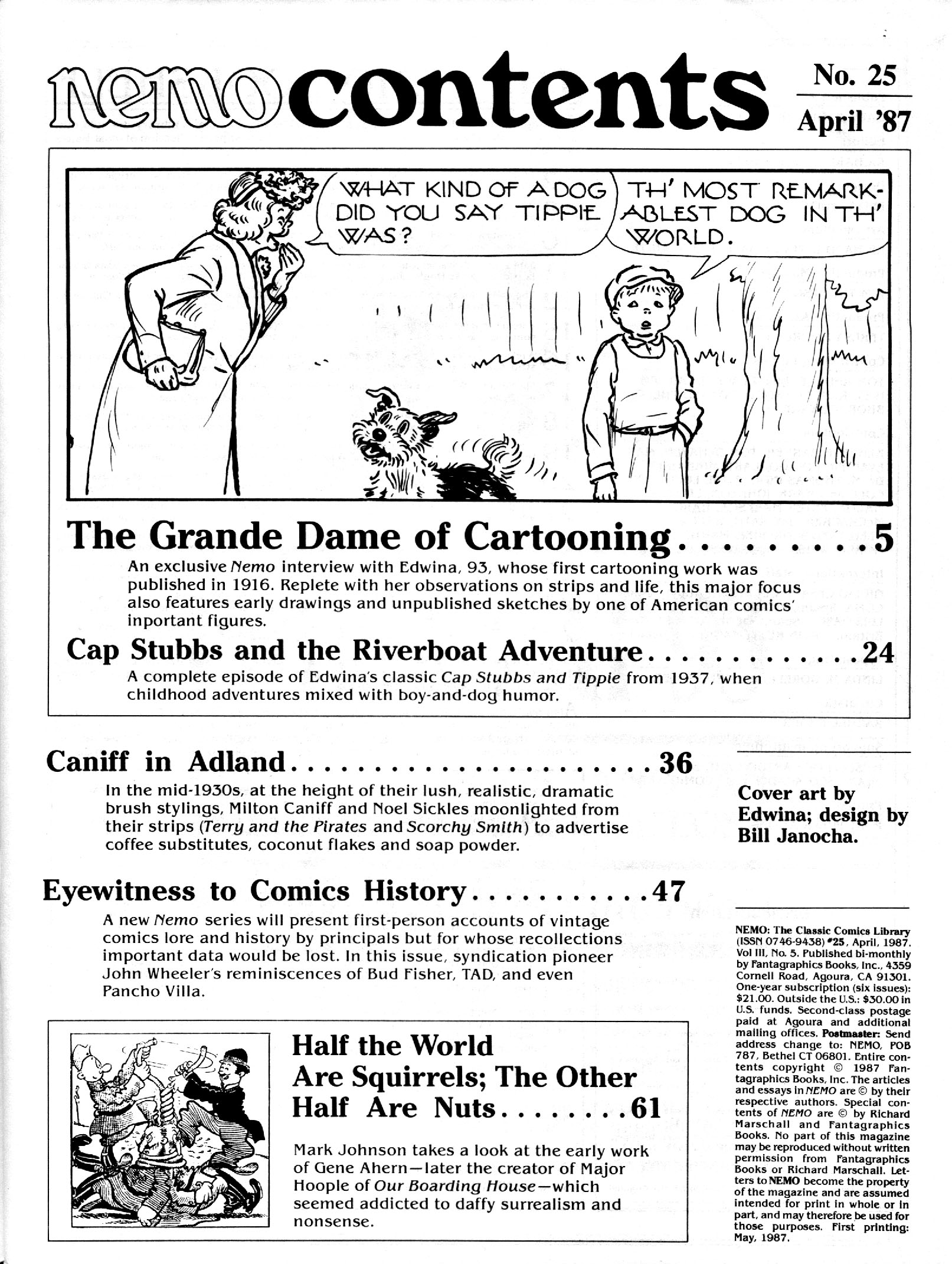 Read online Nemo: The Classic Comics Library comic -  Issue #25 - 2