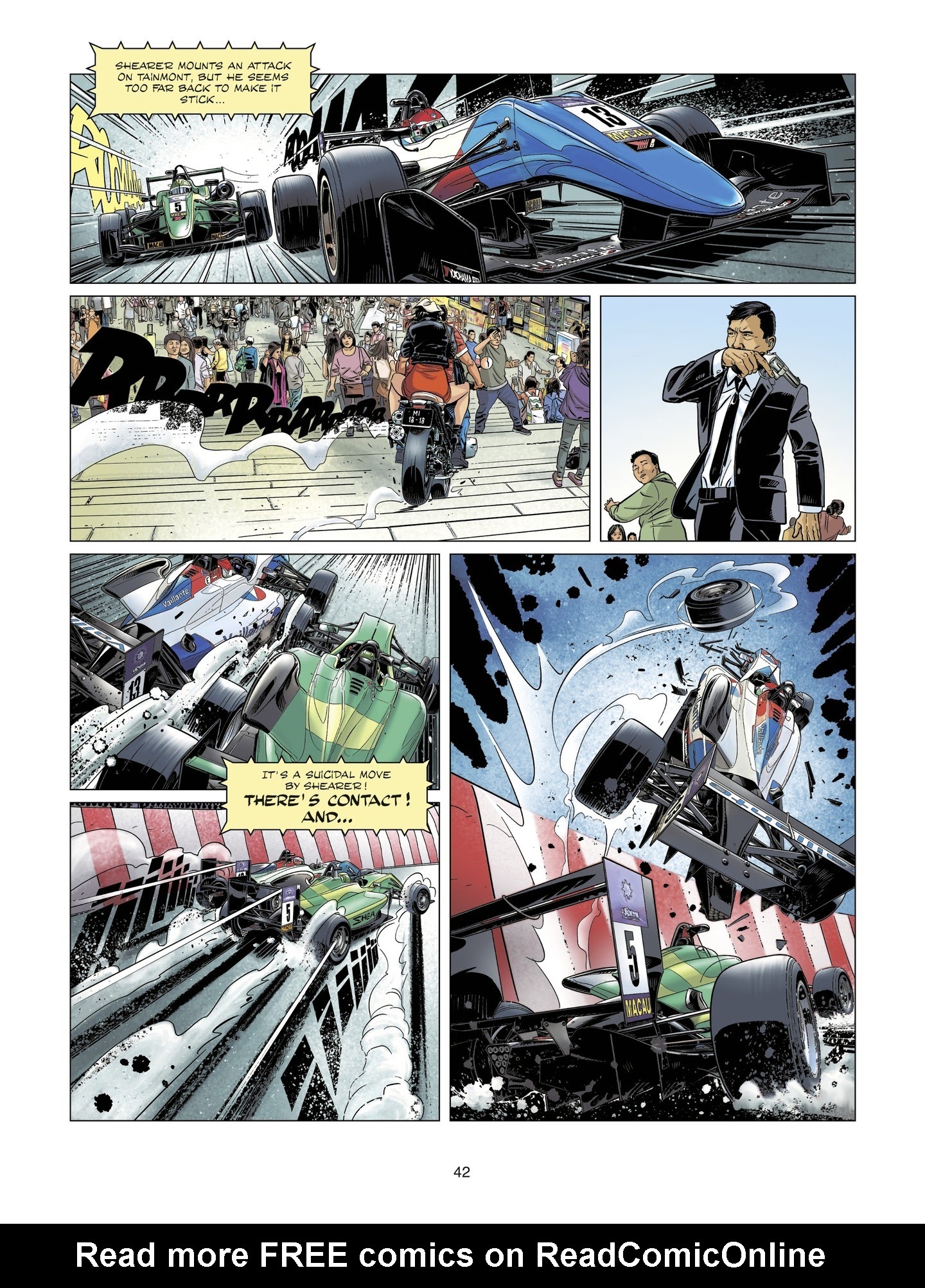 Read online Michel Vaillant comic -  Issue #7 - 42