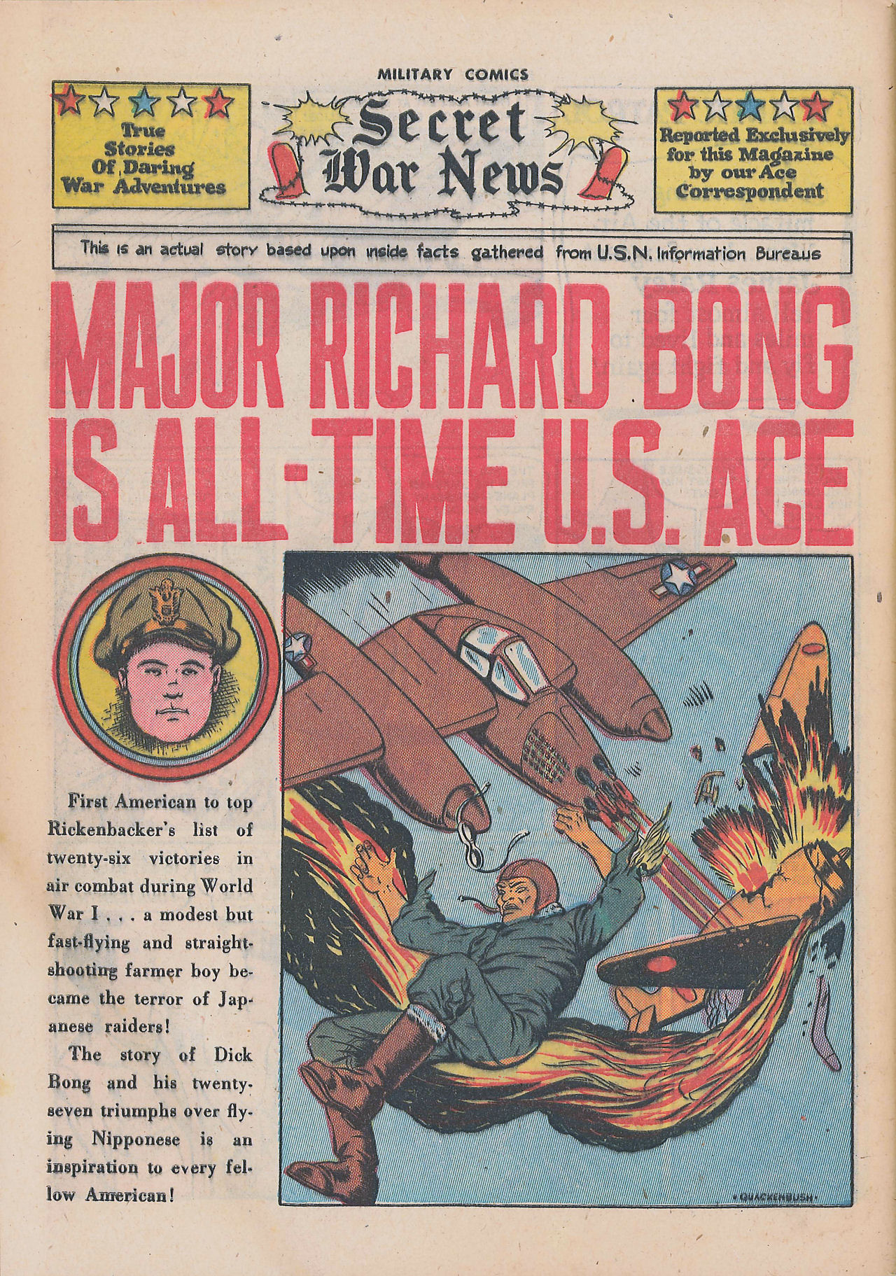 Read online Military Comics comic -  Issue #34 - 52