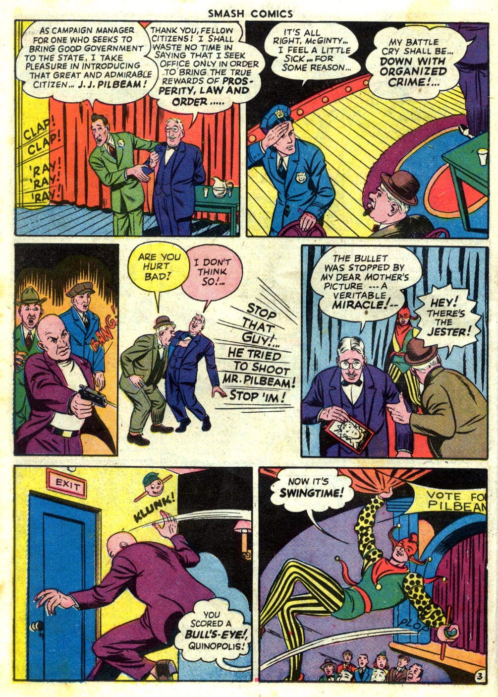 Read online Smash Comics comic -  Issue #48 - 54