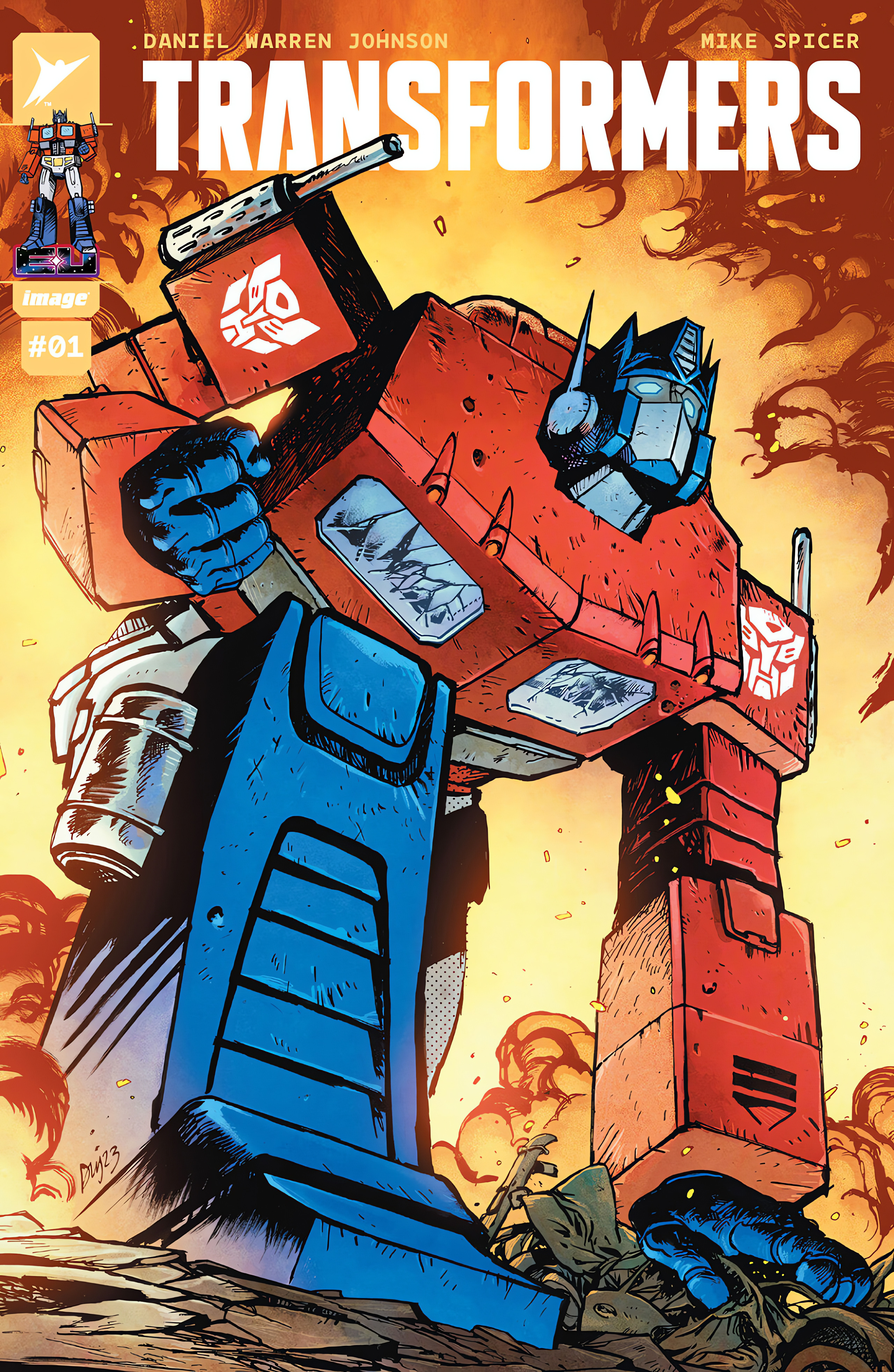 Read online Transformers (2023) comic -  Issue #1 - 1
