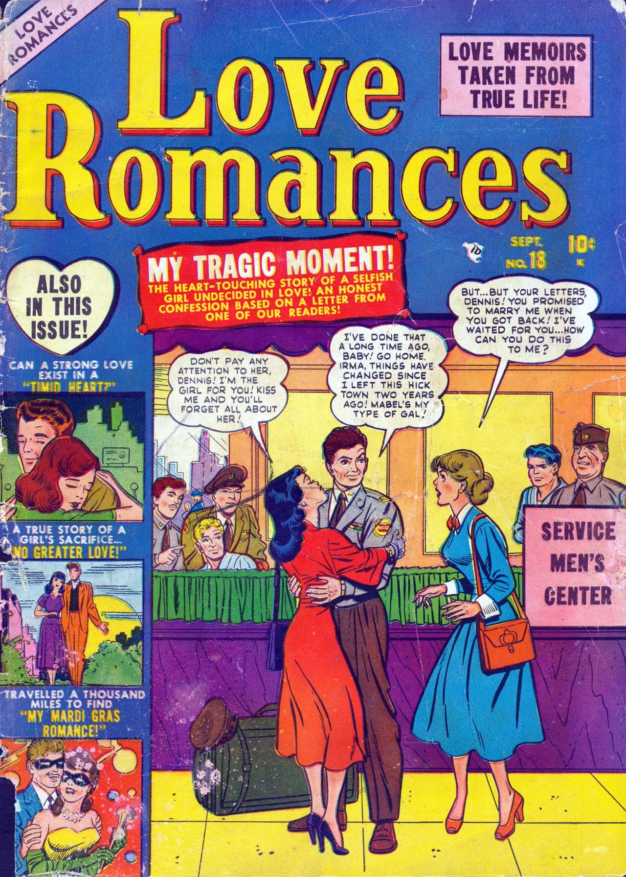 Read online Love Romances comic -  Issue #18 - 1