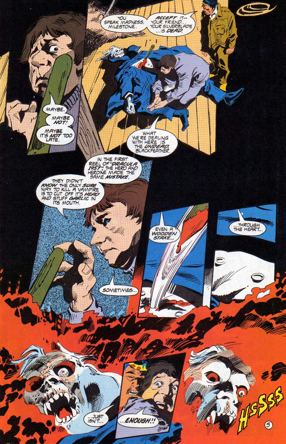 Read online Silverblade comic -  Issue #7 - 6