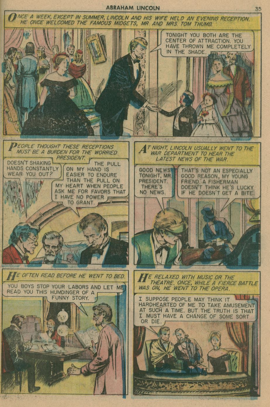 Read online Classics Illustrated comic -  Issue #142 - 36